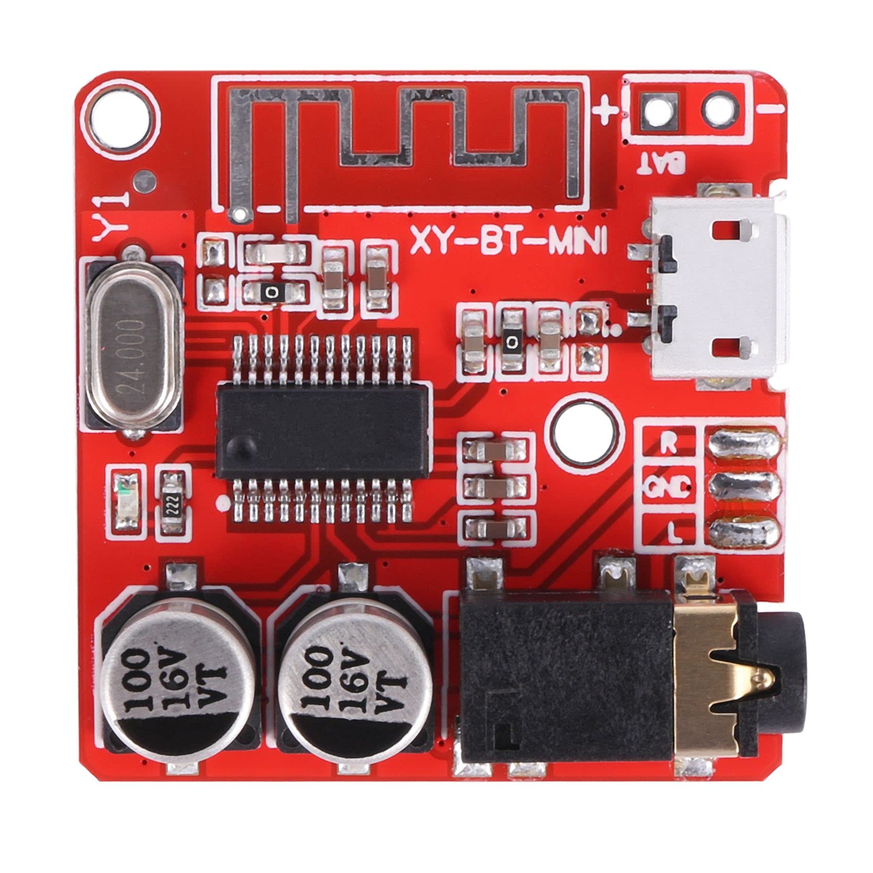 Jolsaawie MP3 Bluetooth 4.1 Decoder Board - Lossless Audio Amplifier Module for Car Speaker & Stereo Receiver - Upgrade Your Car Audio System for Crystal Clear Sound