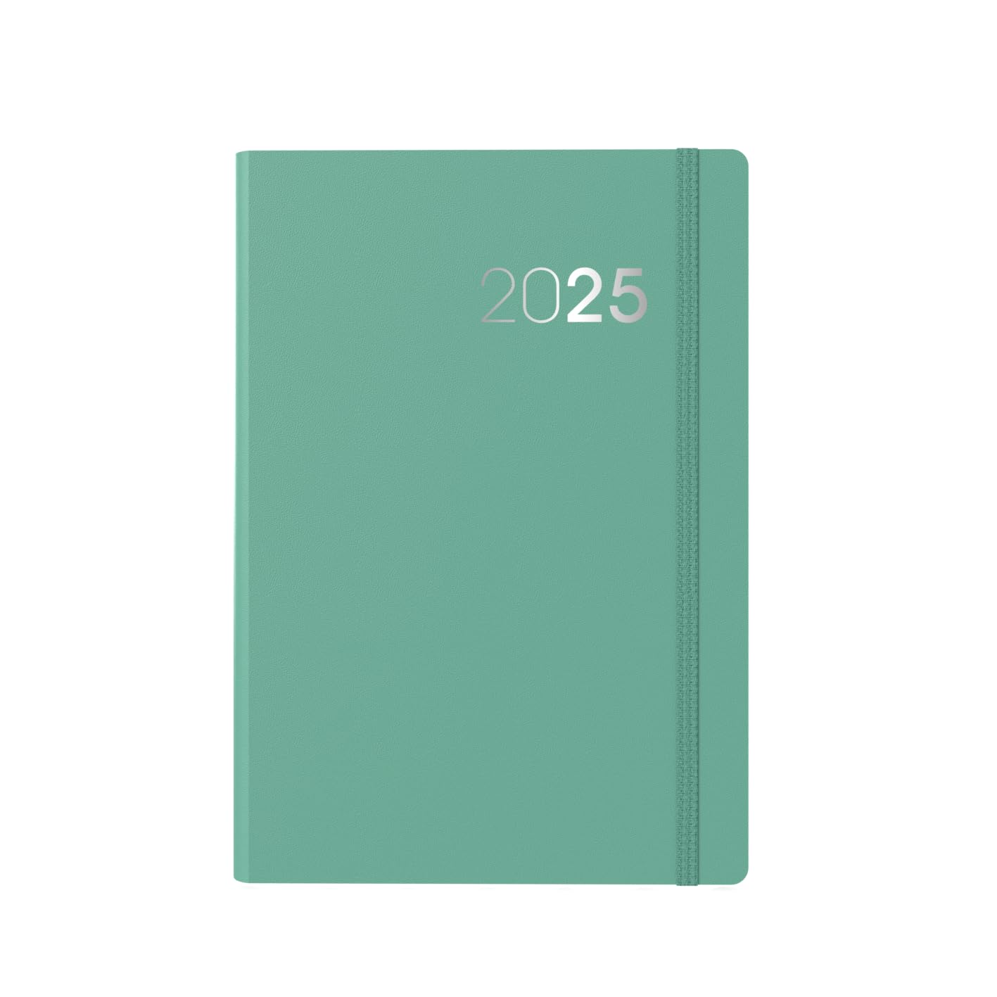 Collins Legacy 2025 Planner - A5 Weekly View Diary with Soft Touch Cover | Mint Green Professional Organizer | Perfect for Work, School & Personal Planning (CL53.61-25)