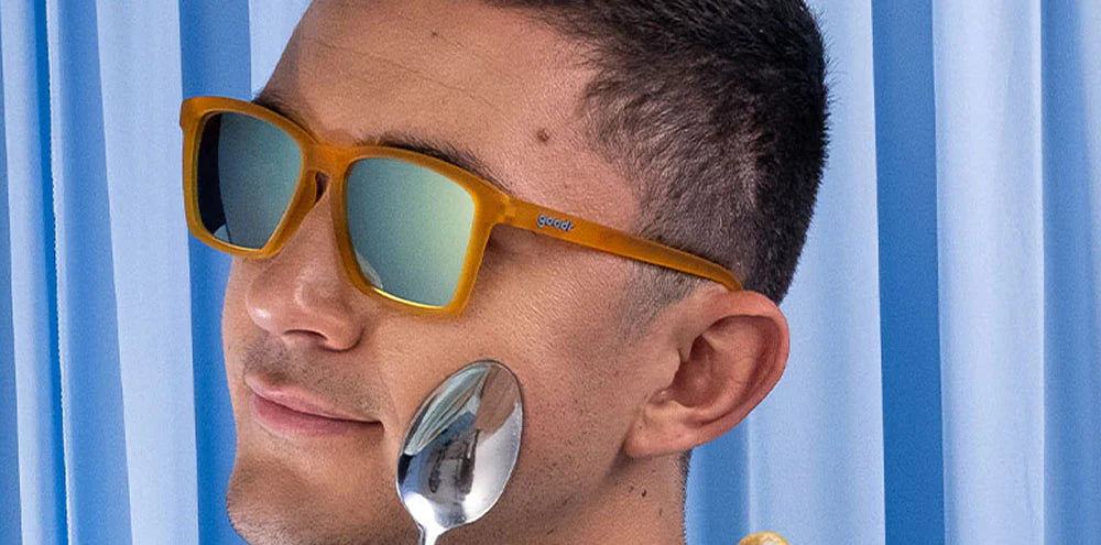 Goodr Polarized Sunglasses for Running & Outdoor Activities - Never the Big Spoon - Lightweight & Stylish for Men & Women