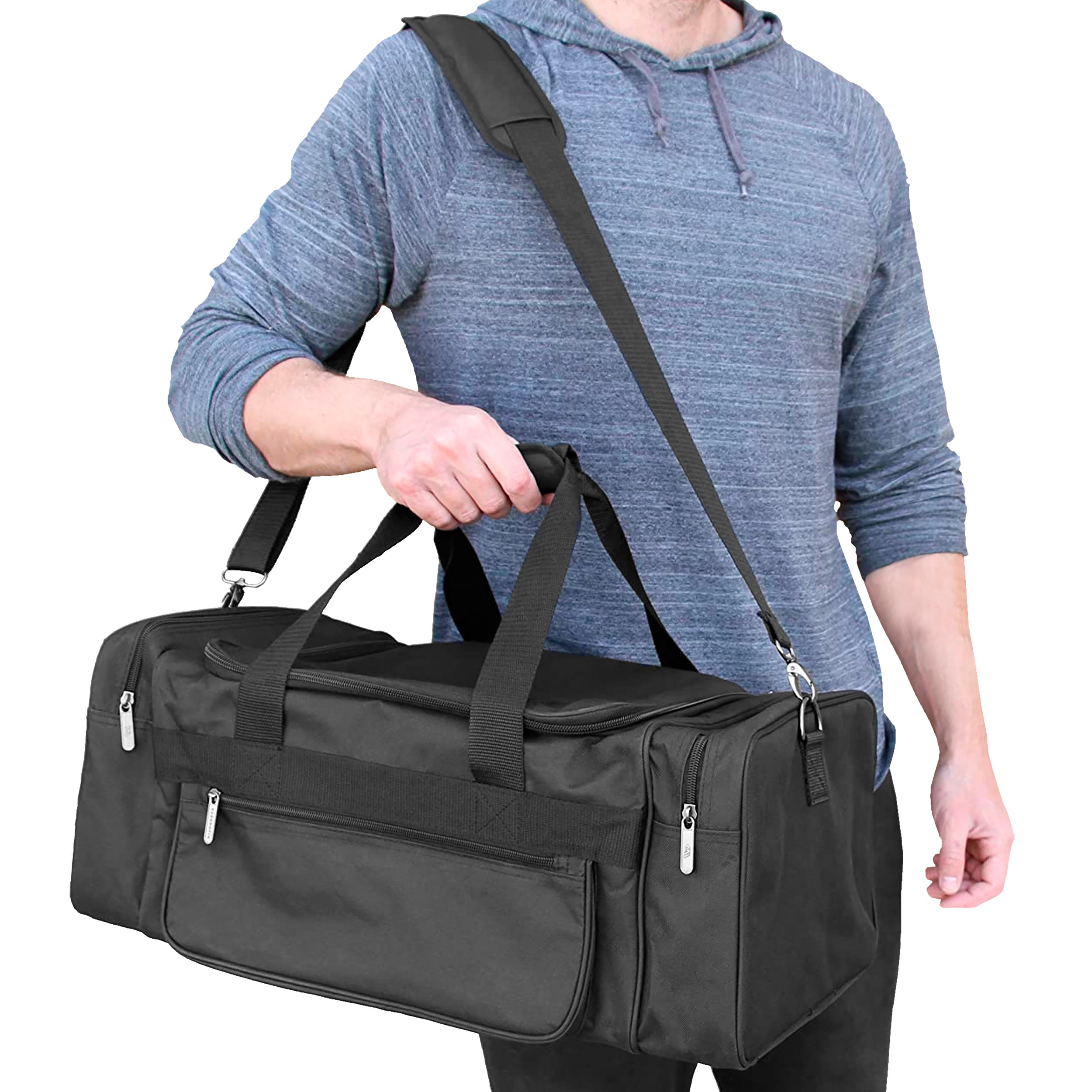 Premium CASEMATIX Microphone Case Gig Bag for DJ Equipment & Audio Accessories - Durable Storage for Wireless Mics, Receivers, Cables & Mixers - Perfect for Studio, Live Performances & Travel Protection