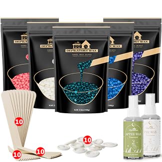 5 Pack-BIKINI & FACE & ARMPIT & BODY
