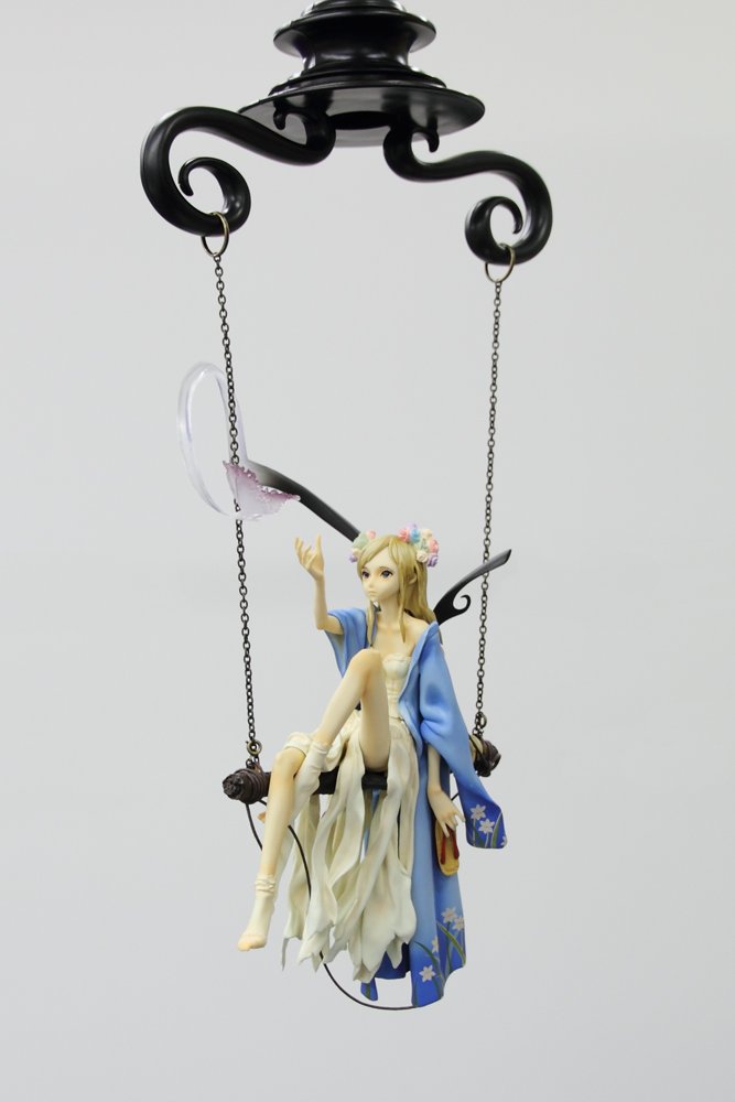Torikago no Shoujo PVC Statue - Questioners Birdcage Girl Anime Figure 15cm, Perfect for Anime Collectors & Home Decor Display