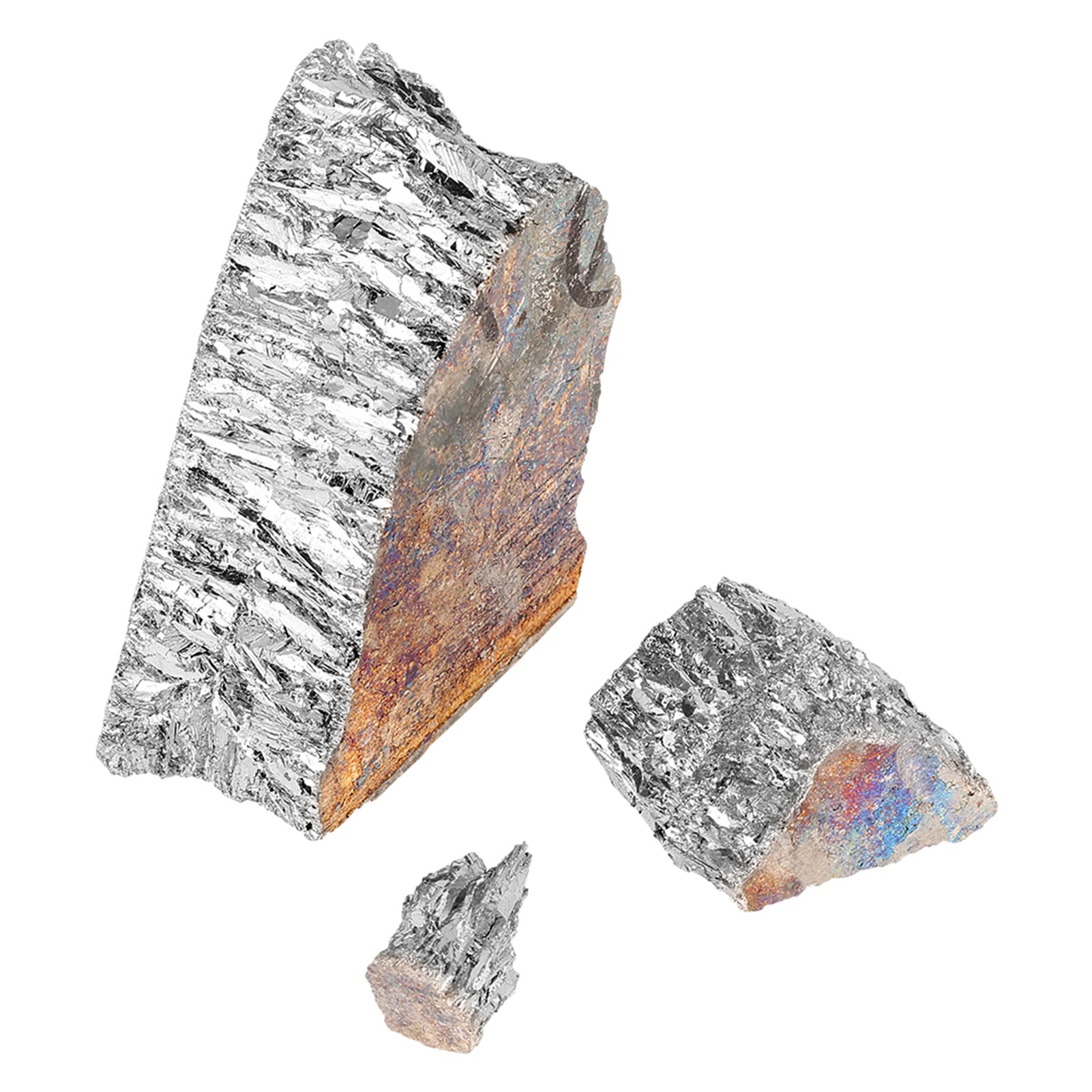 High-Purity Bismuth Ingot & Crystal - Low Conductivity for Semiconductors, Cosmetics, Superconductors & Flame Retardants | Perfect for Lab Experiments, Jewelry Making & Electronic Components