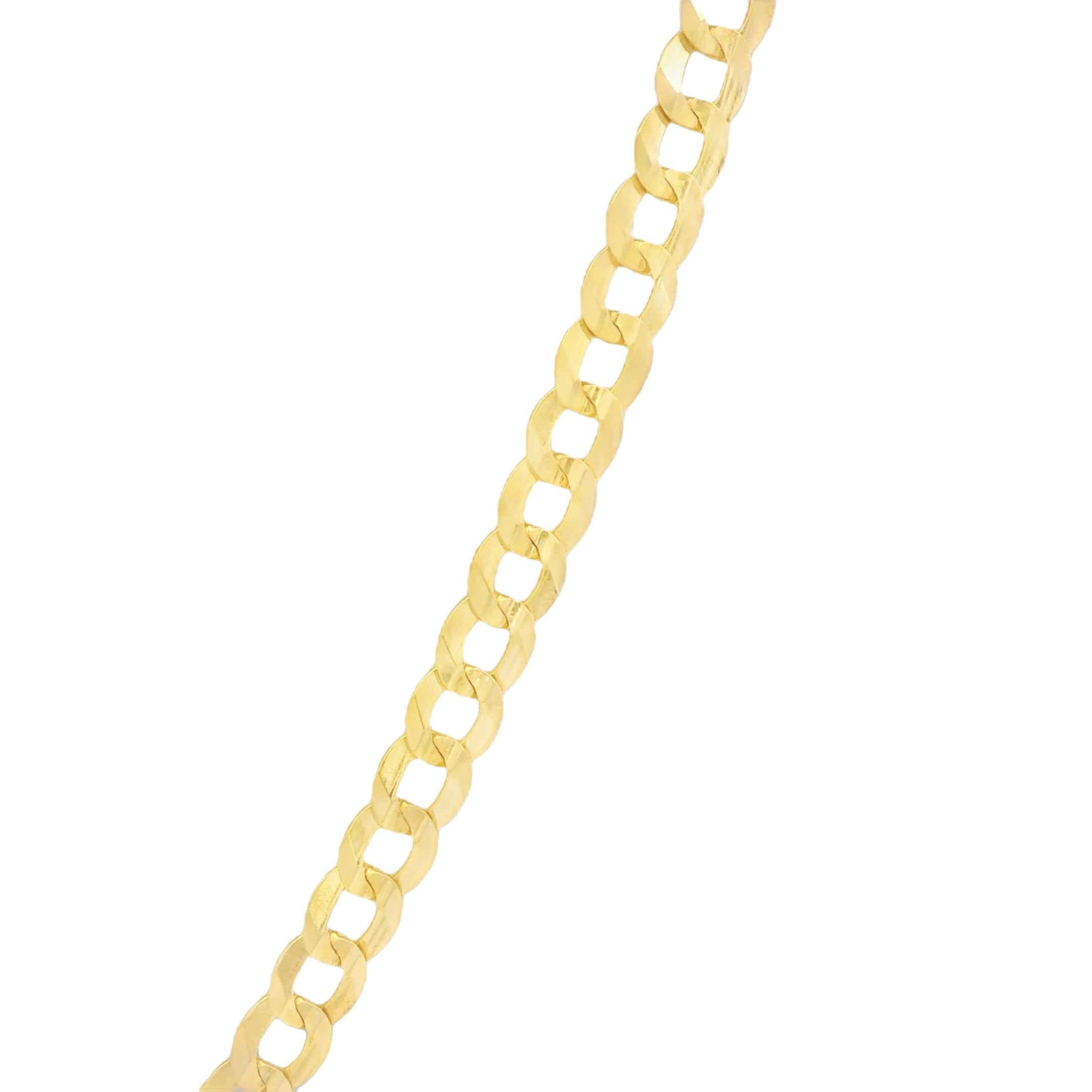 14K Gold Cross Pendant with Solid Cuban Curb Chain (3.5mm 24 Inches) - Religious Jewelry for Men & Women - Perfect for Gifts, Baptism, Church & Everyday Wear | JTJ™