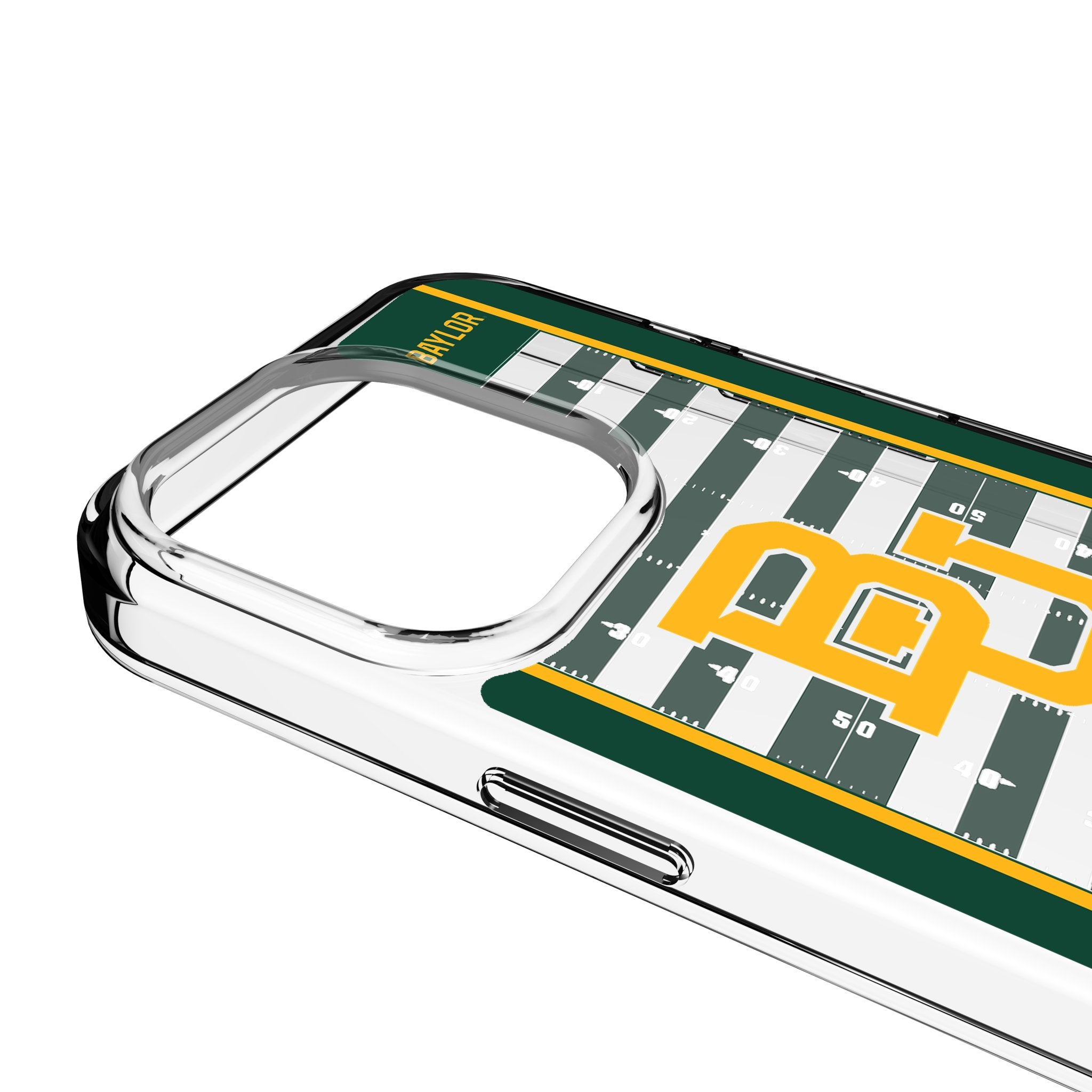 Baylor University Bears Field Clear iPhone Case for Apple iPhone 13/14/15 - Slim Protective Cover for School, Game Day & Fan Showcase