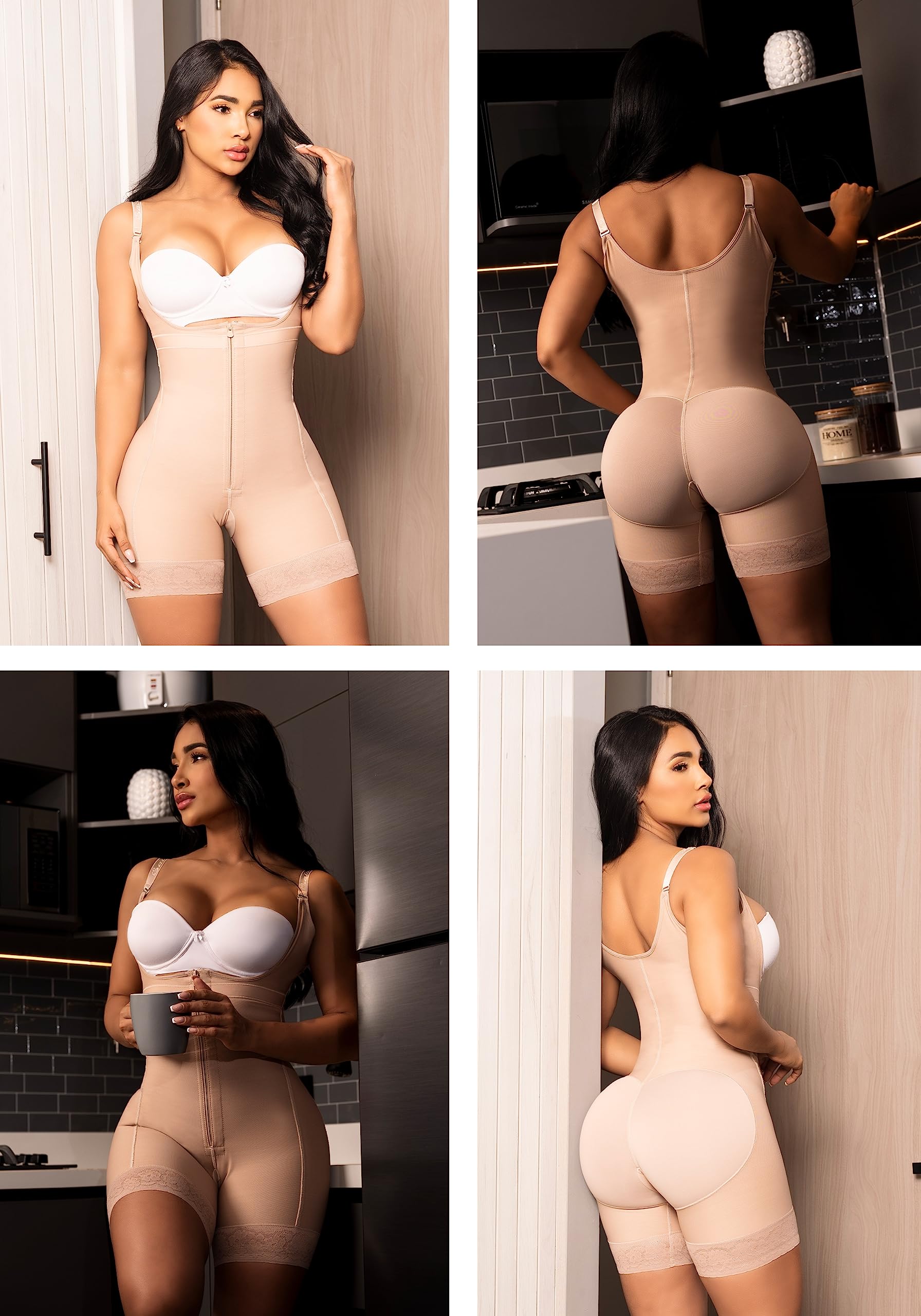 Salome Fajas Colombianas Shapewear for Women - Postpartum & Post-Surgery Body Shaper - Waist Trainer & Tummy Control Girdle - Perfect for Daily Wear, Special Occasions & Recovery