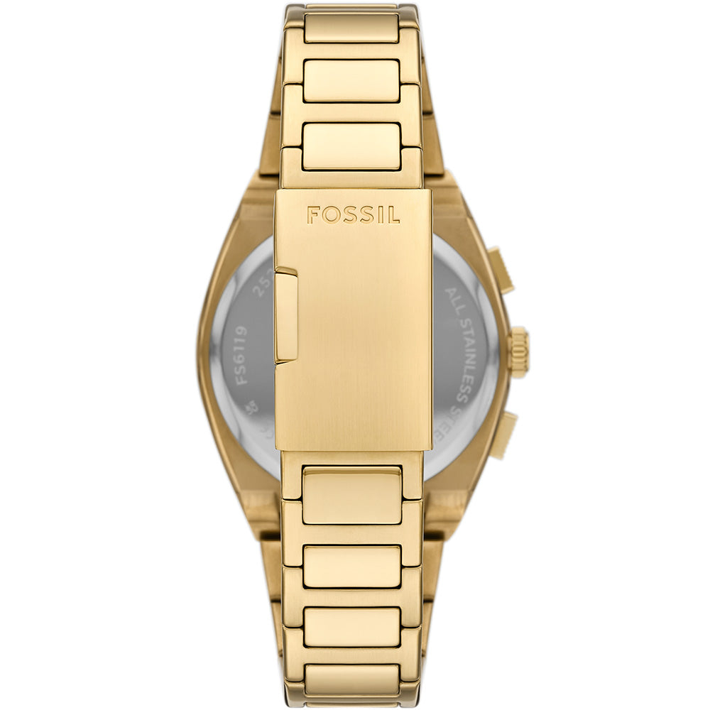 Fossil Everett FS6119 Men's Chronograph Watch - Stylish Analog Quartz Timepiece for Casual & Business Wear