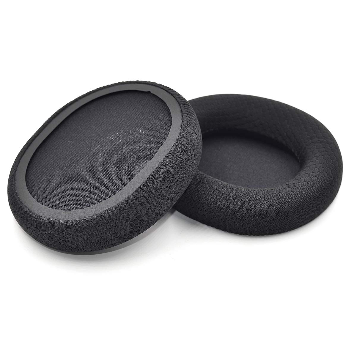 SteelSeries Arctis 1/3/5/7/9/Pro Replacement Ear Pads - Premium Black Fabric Cushions for Wireless Gaming Headsets - Perfect for Long Gaming Sessions & Noise Isolation