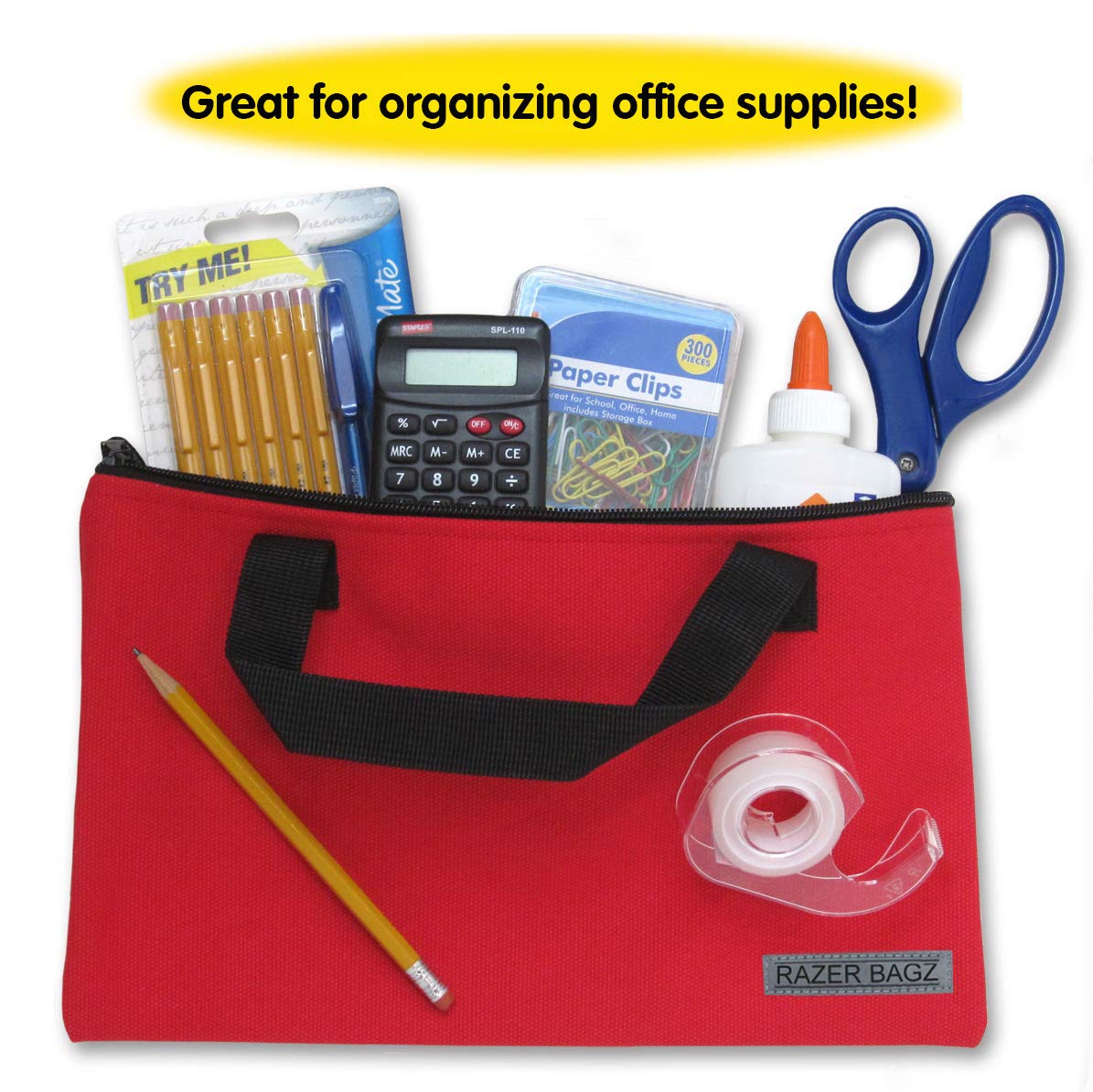 Heavy Duty Canvas Tool Bag Set of 5 - Durable Tool Organizer & Holder for Construction, Electricians, Mechanics - Perfect for Job Sites, Workshops & DIY Projects