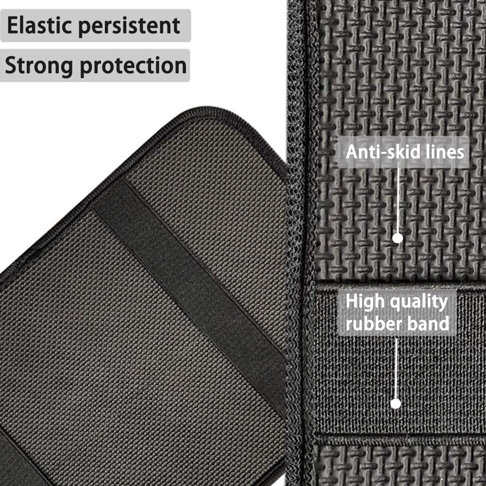 Hot Pink Universal Center Console Pad - Non-Slip Car Armrest Cover Protector for SUV, Truck, Sedan & Most Vehicles | Comfort & Scratch Protection for Long Drives & Daily Commute