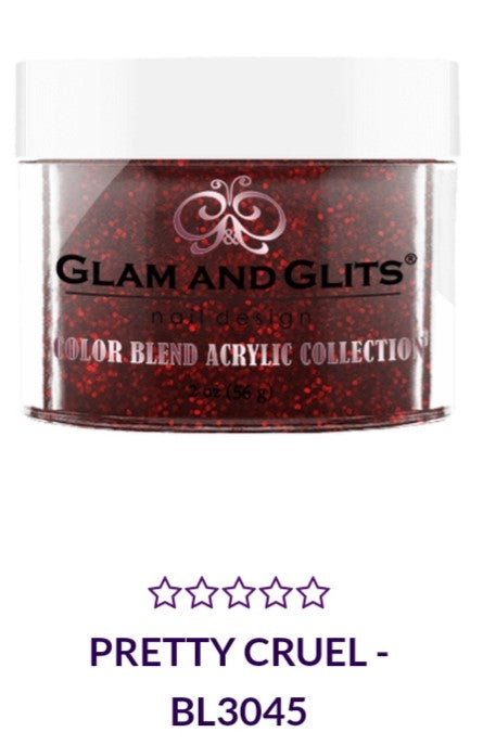 GLAM AND GLITS COLOR BLEND COLLECTION VOL.1 BL3045 - 2 oz Cruelty-Free Eyeshadow Palette for Party & Night Out Makeup