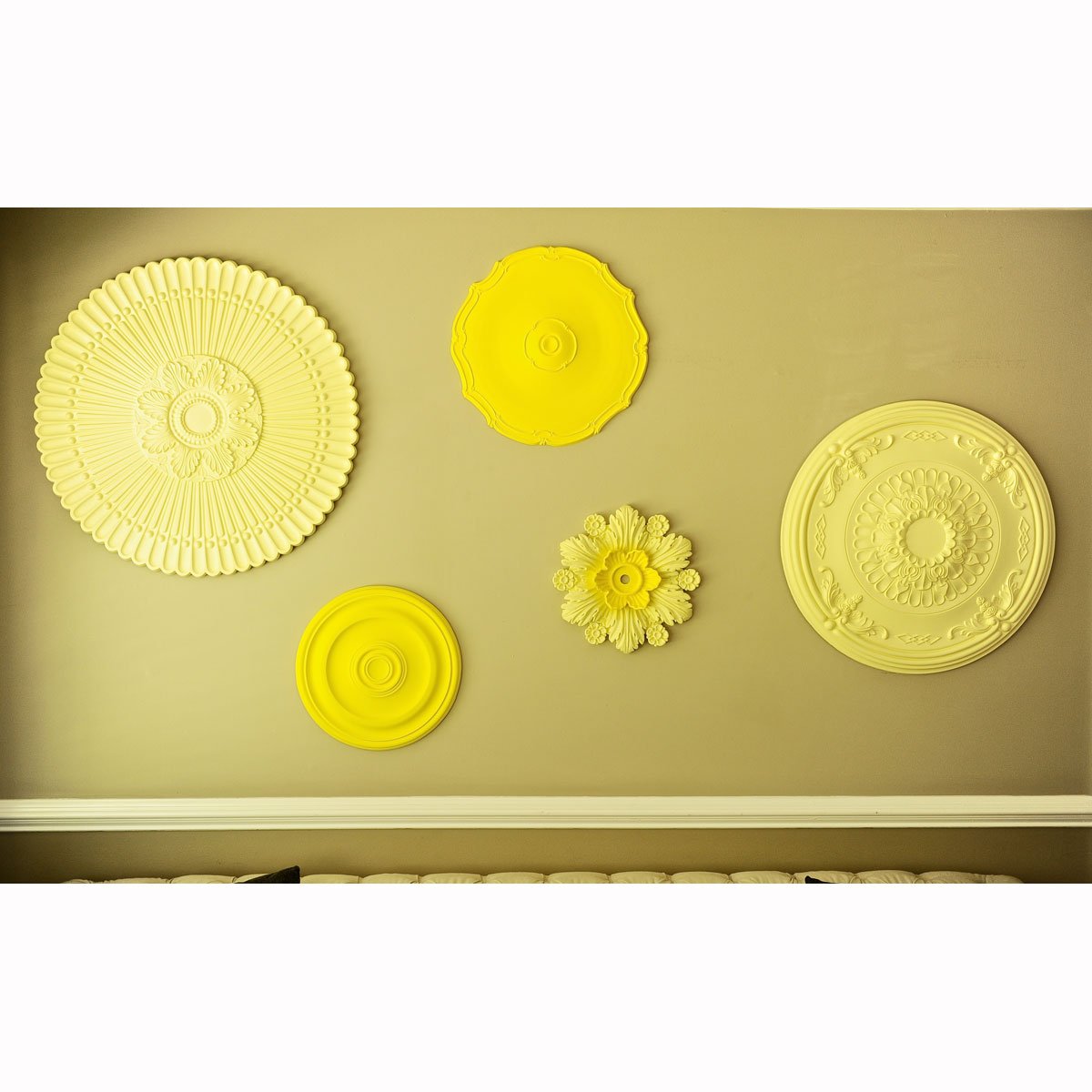 Ekena Millwork CM15DEPCC Devon Ceiling Medallion - 15 3/4