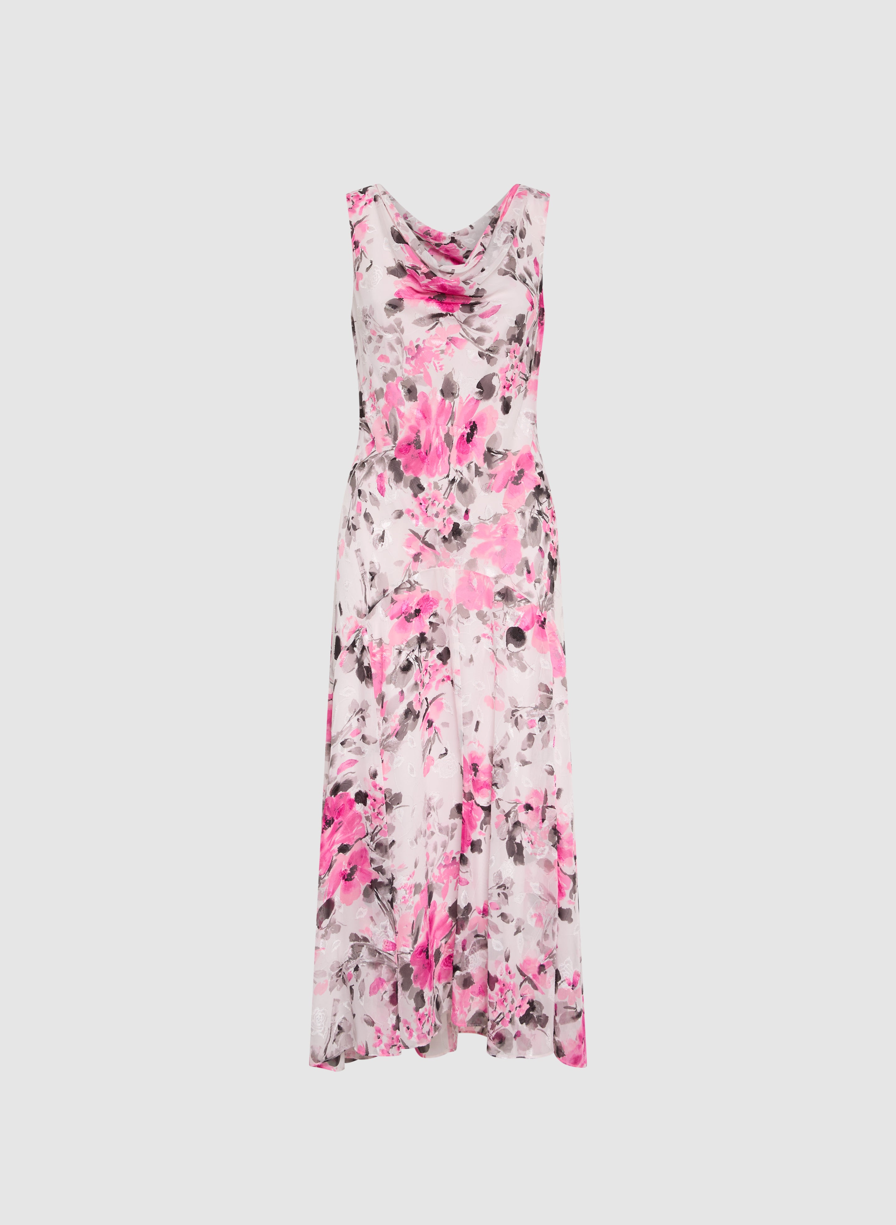 Floral Print Shawl & Dress - Elegant Womens Fashion Scarf & Summer Dress for Casual Outings, Beach Cover Up & Boho Style Outfits