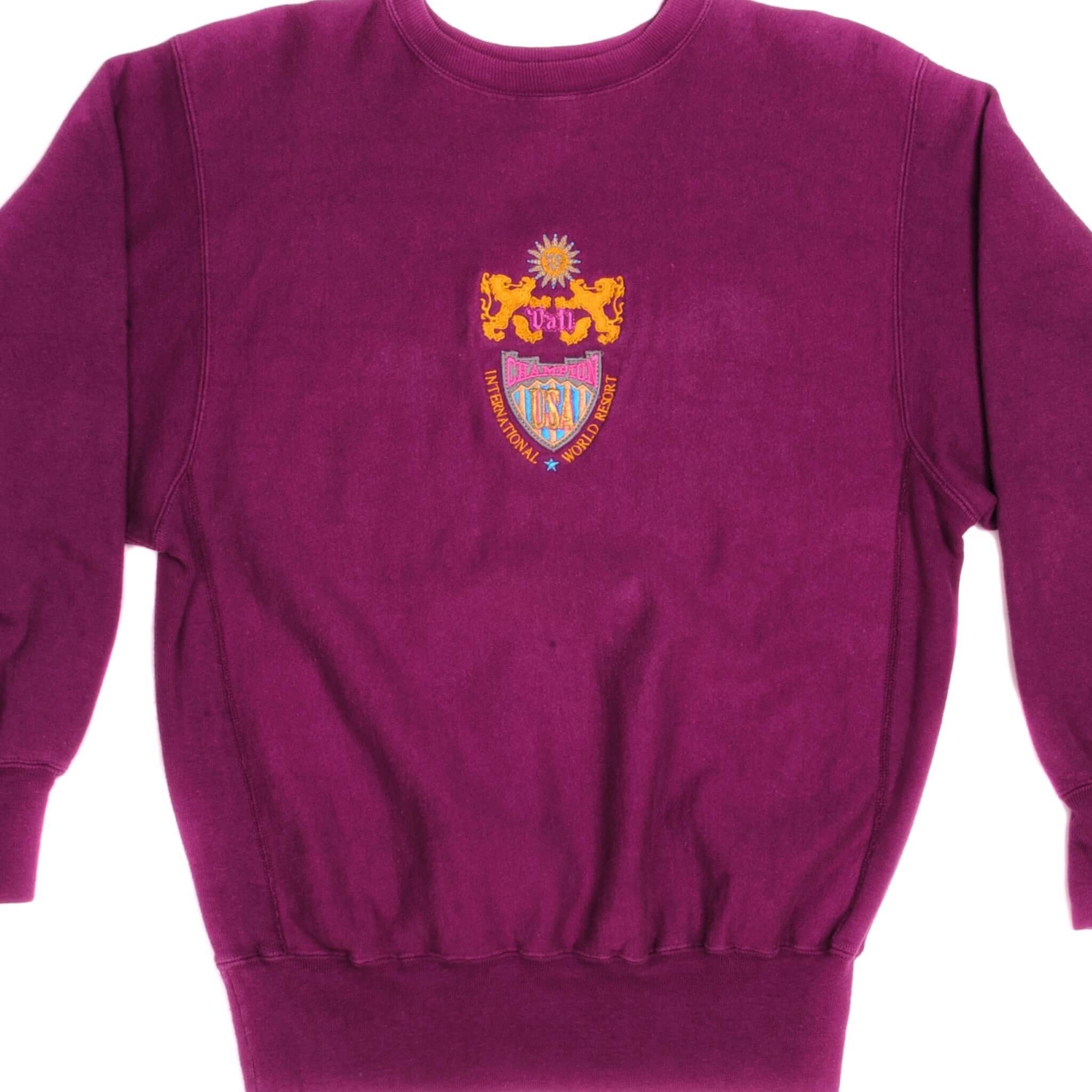 Vintage Champion Reverse Weave Sweatshirt 1990s - Size Large - Made in USA - Retro Streetwear for Men & Women - Perfect for Casual Wear, Gym, and Outdoor Activities