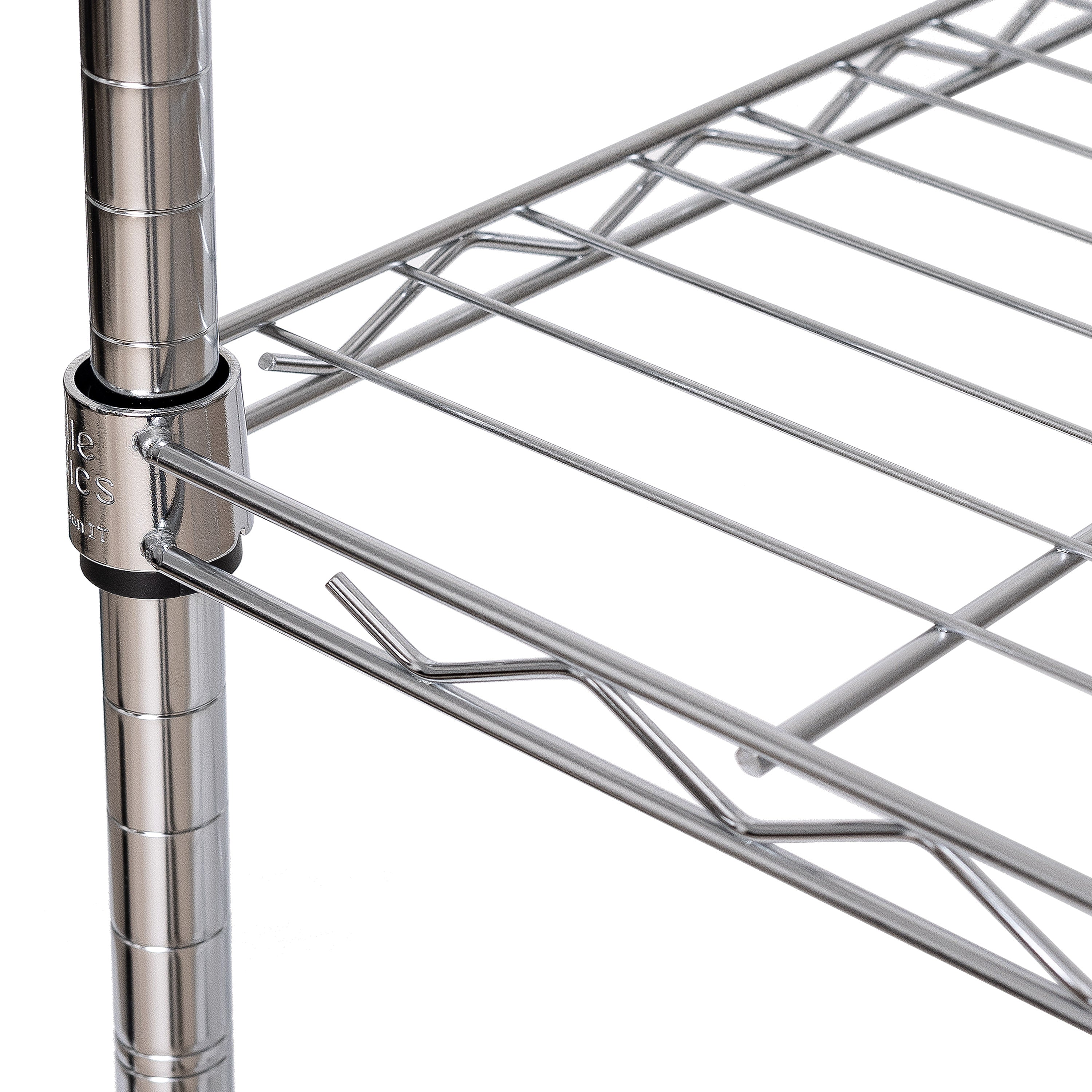 5 Tier Steel Shelving Unit - Heavy Duty Metal Storage Rack for Garage, Warehouse & Home Organization - Perfect for Storing Tools, Books & Supplies