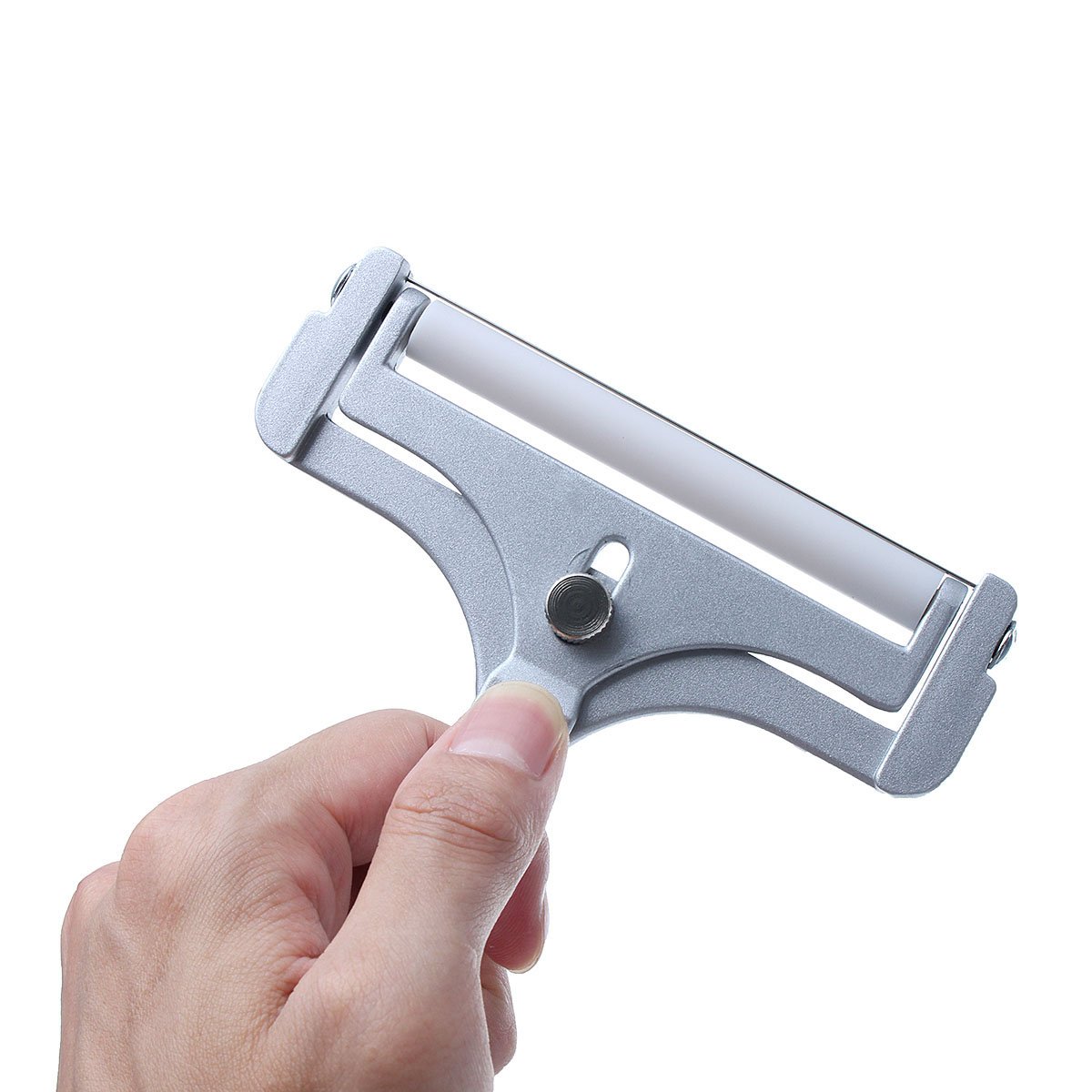 Premium Adjustable Stainless Steel Cheese Slicer - Wire Cutter for Hard & Soft Cheeses - Perfect for Charcuterie Boards, Wine Pairings & Kitchen Prep