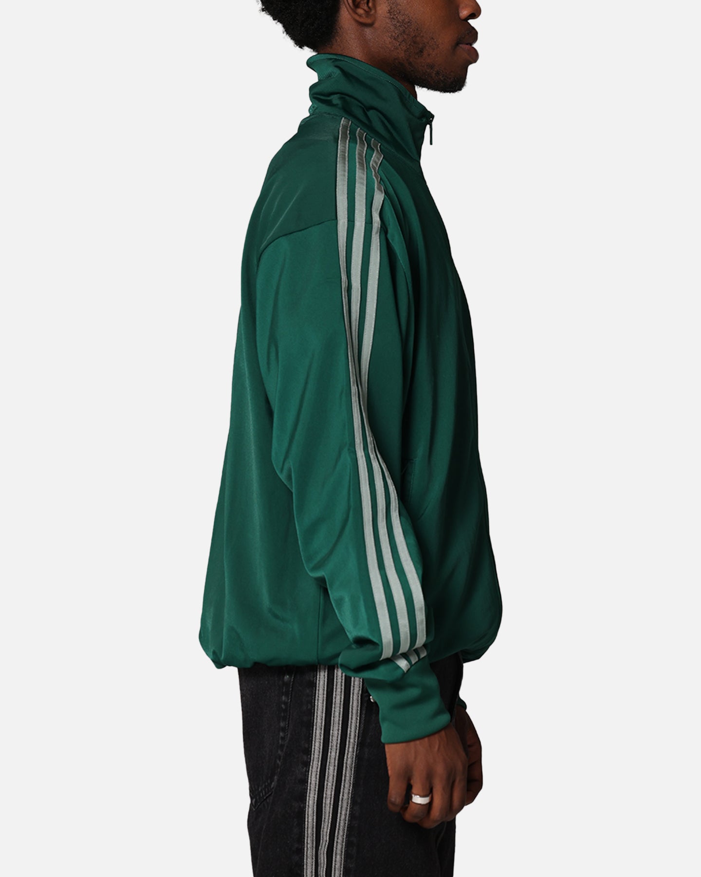 Adidas Firebird Track Jacket for Men & Women - Lightweight Green Running Jacket with Zipper - Perfect for Jogging, Gym Workouts & Outdoor Sports