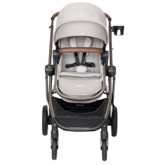 Maxi Cosi Zelia2 Luxe Travel System - Lightweight Stroller & Infant Car Seat Combo for Safe & Comfortable Baby Travel | Perfect for Newborns, Airports, Shopping & Daily Outings