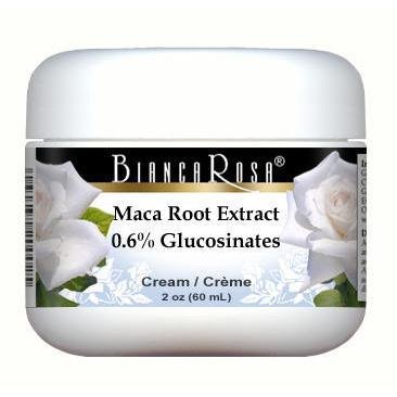 Premium Extra Strength Maca Root Extract Cream (2 oz) - 0.6% Glucosinolates for Energy & Vitality - Natural Herbal Supplement for Men & Women - Perfect for Daily Wellness Routine & Workout Recovery