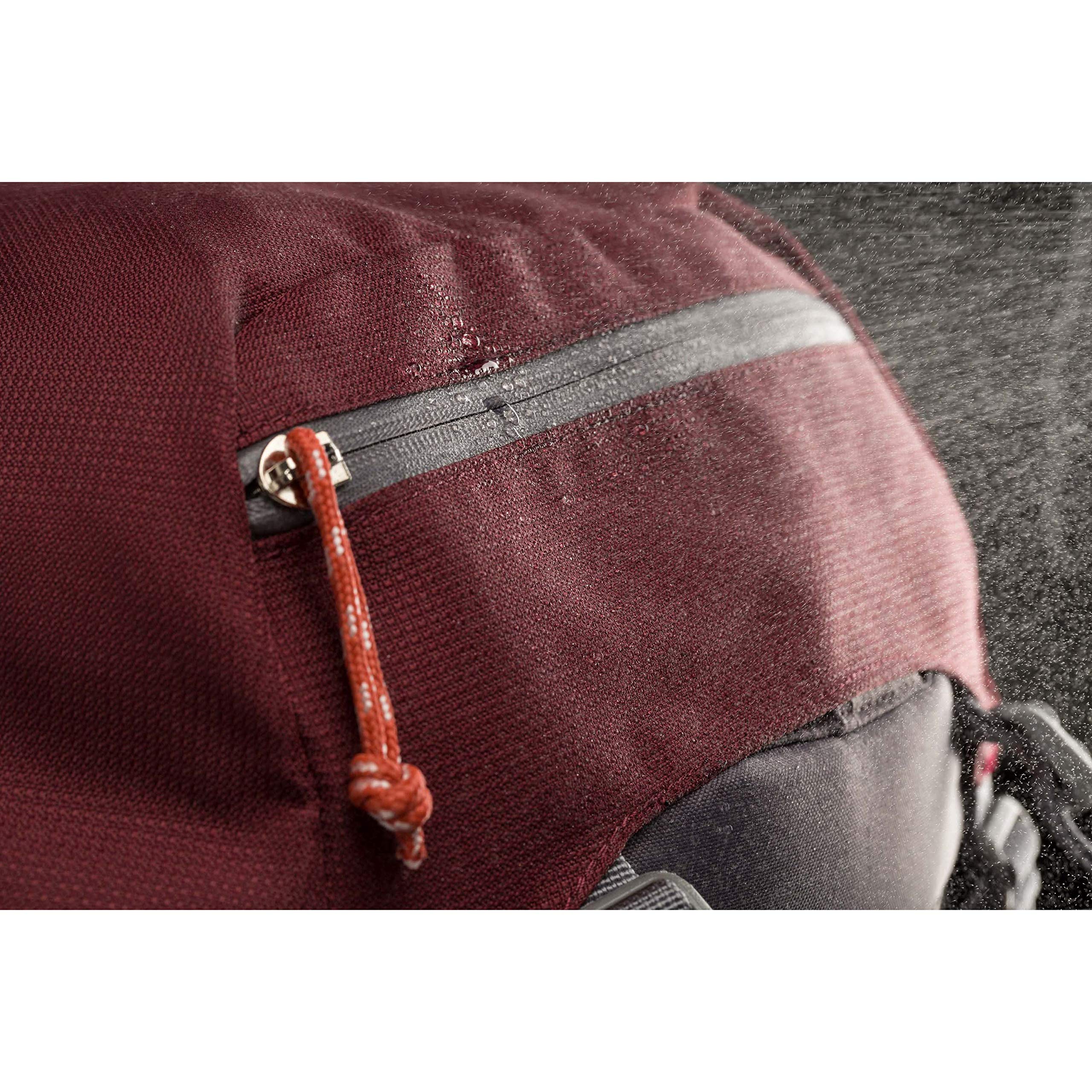 High Sierra Pathway 50L Internal Frame Hiking Backpack - Lightweight Water-Resistant Outdoor Backpack for Men & Women - Perfect for Camping, Trekking and Travel Adventures (Mineral/Slate/Glacier)