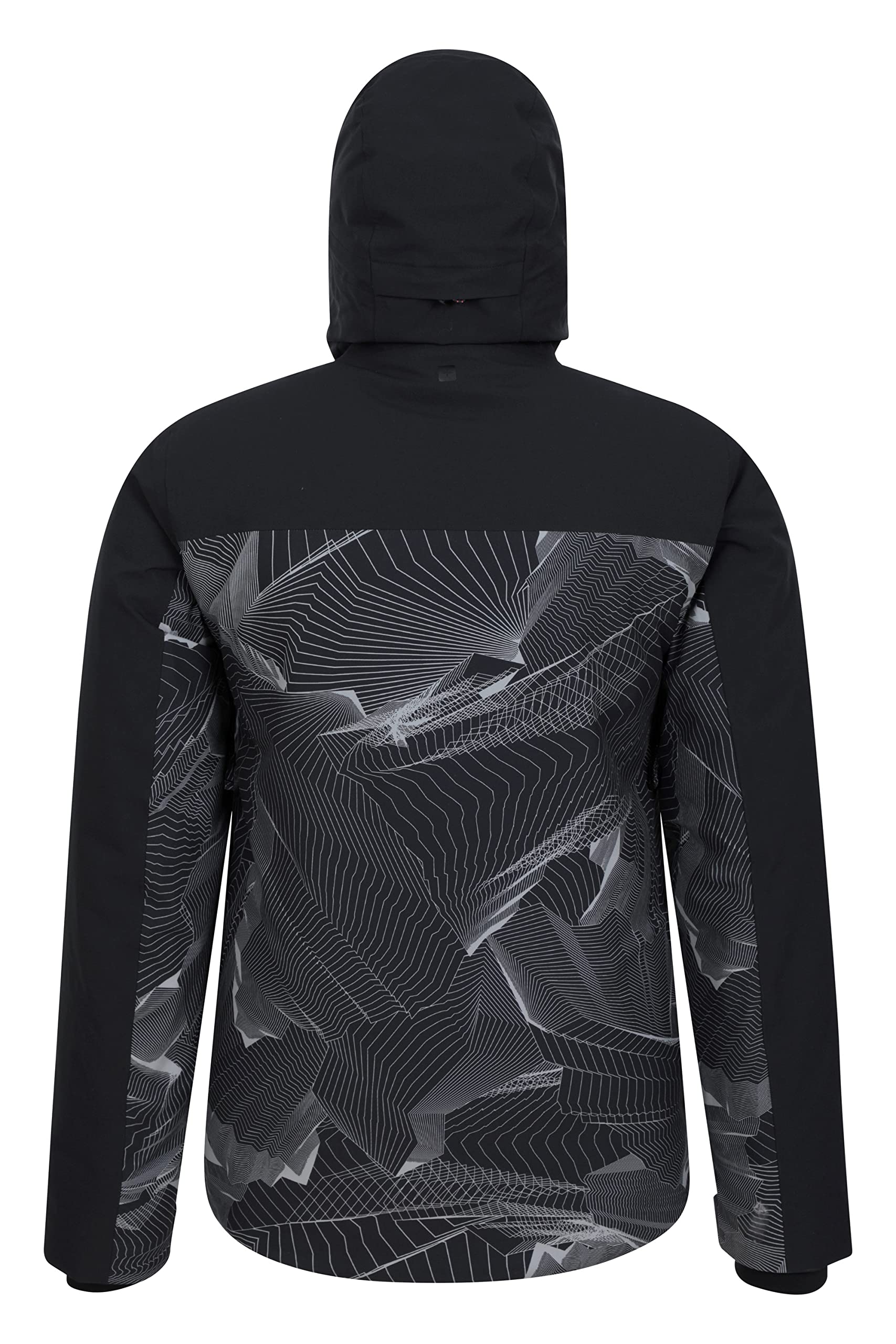 Mountain Warehouse Men's Extreme Padded Ski Jacket - Waterproof Breathable Winter Jacket with Taped Seams for Skiing, Snowboarding & Cold Weather Outdoor Activities
