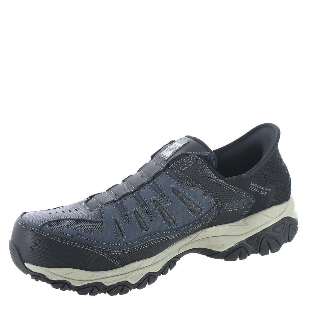 Skechers Men's Hands Free Slip-On Sneakers - Comfortable Lightweight Walking Shoes for Work, Travel & Everyday Wear | Cankton Fashion Style