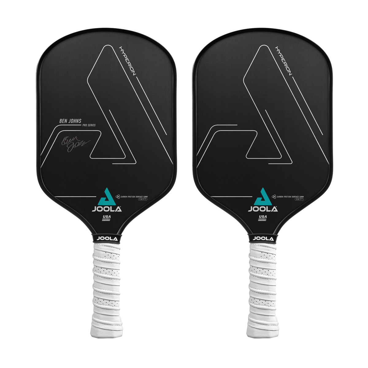 JOOLA Ben Johns Hyperion CFS 16 Swift Pickleball Paddle - Premium Carbon Fiber Surface for Control & Power - Perfect for Competitive Play & Tournament Use