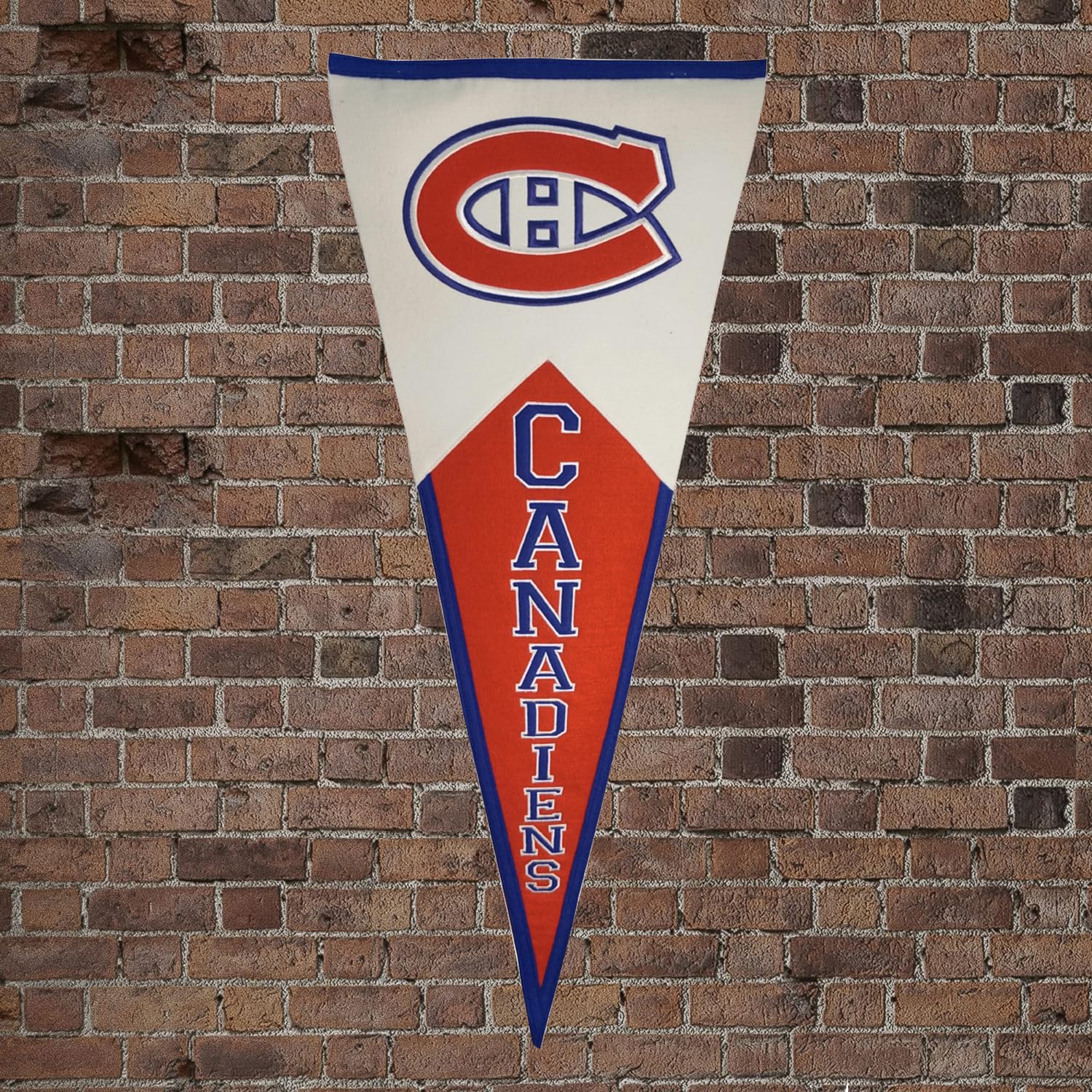 Montreal Canadiens NHL Team Pennant - Official Hockey Banner for Home, Office & Game Room Decor - Perfect for Sports Fans & Collectors