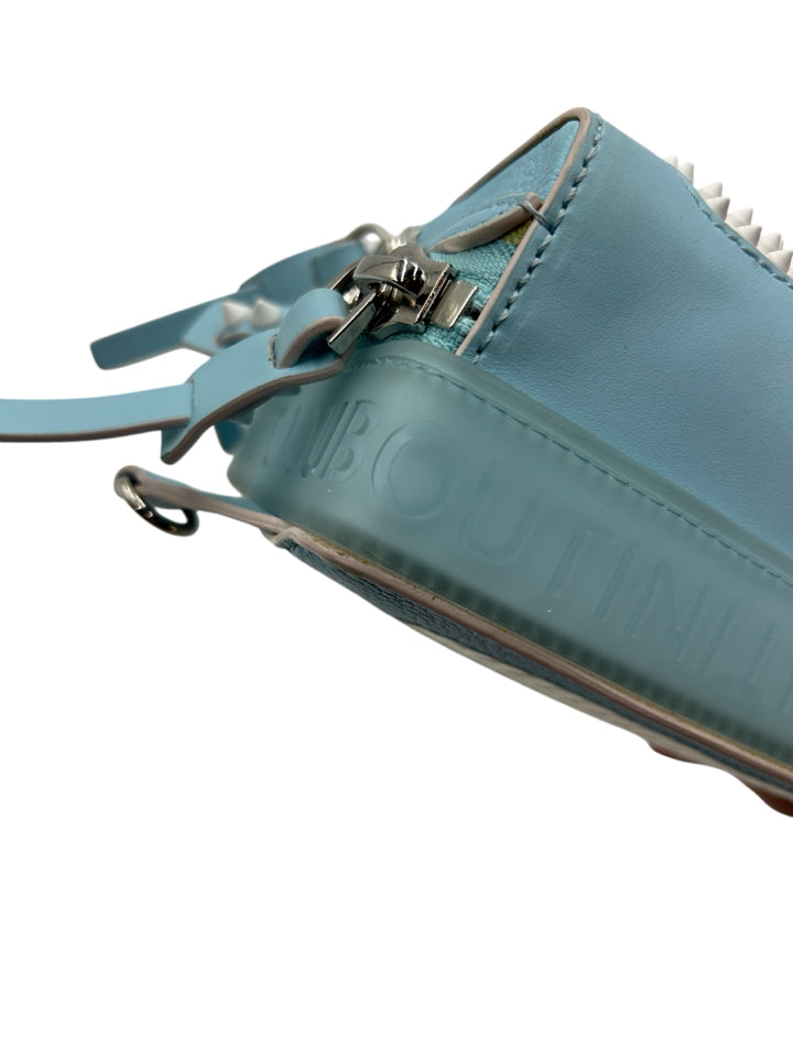 Christian Louboutin Loubifunk Leather Sling Bag for Women | Luxury Crossbody Purse with Signature Red Sole | Perfect for Evening Parties, Date Nights & Special Occasions