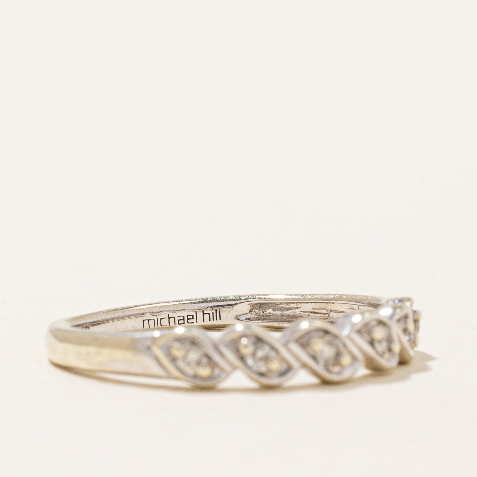 0.10ctw Diamond Wedding Band Ring for Women - Size 6.5 - Elegant & Durable for Engagement, Anniversary & Everyday Wear