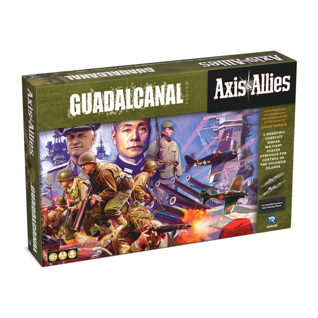 Axis & Allies: Guadalcanal - WWII Strategy Board Game | Historical Military Conflict Simulation | Perfect for Game Nights & History Enthusiasts