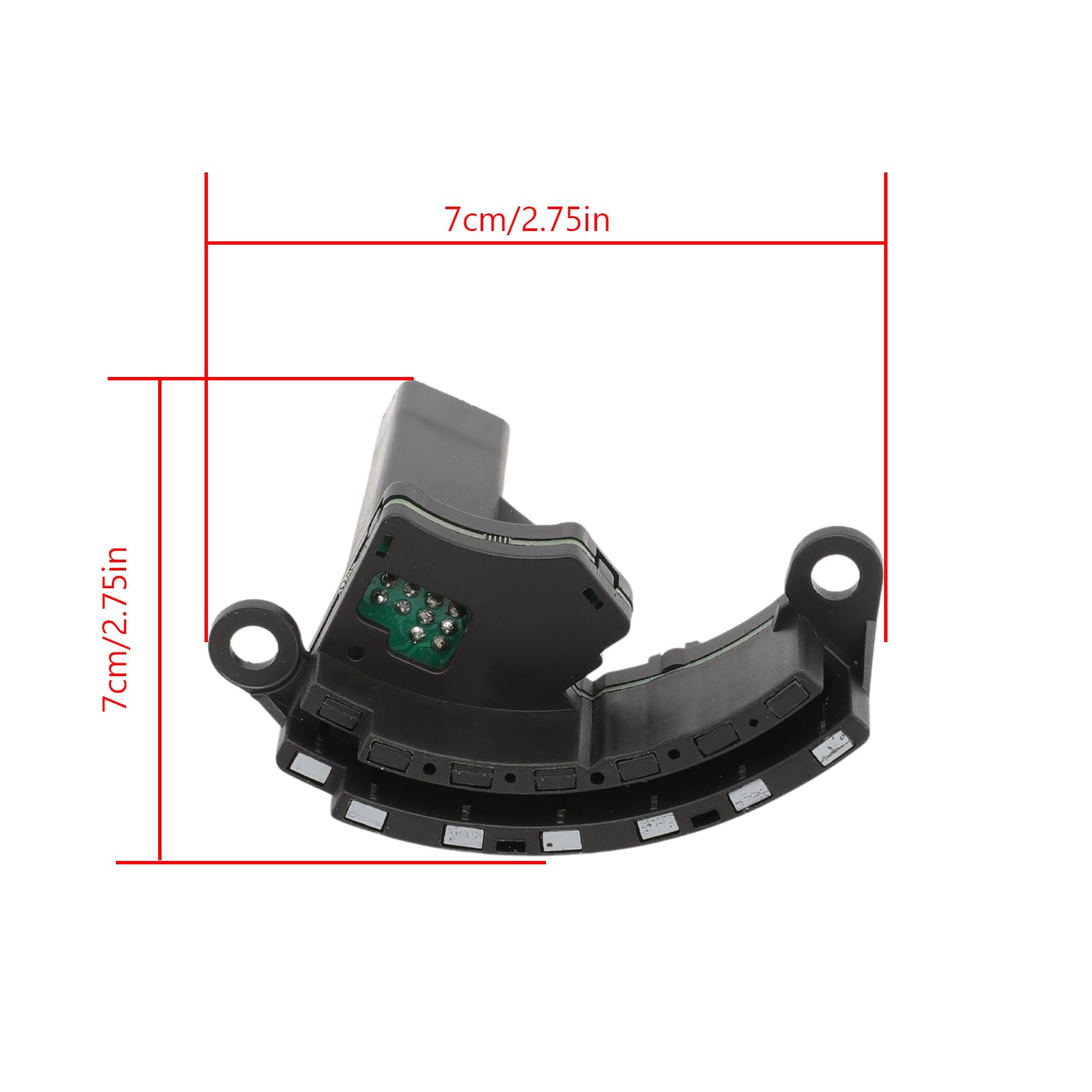 Steering Wheel Angle Sensor 5135969AA Replacement for Dodge Charger 2006-2010, Magnum 2005-2008, Challenger 2008-2010 & Chrysler 300 2005-2010 - OE Part #0025428018 - Perfect for Steering Control & Vehicle Stability System Repair