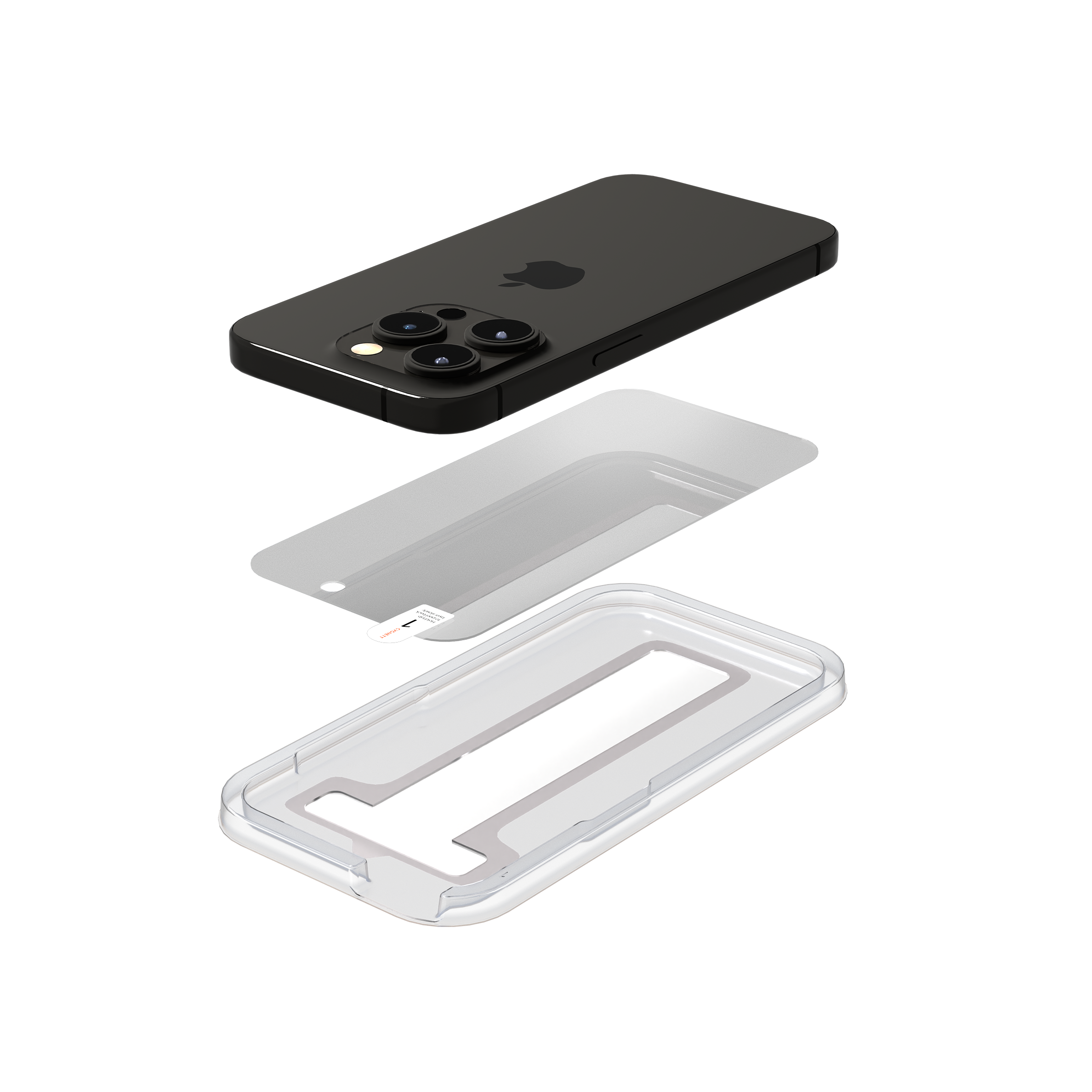 Tempered Glass Screen Protector for iPhone 15 Pro - 9H Hardness, HD Clear, Anti-Scratch, Bubble-Free Installation - Perfect for Daily Use, Gaming & Outdoor Activities