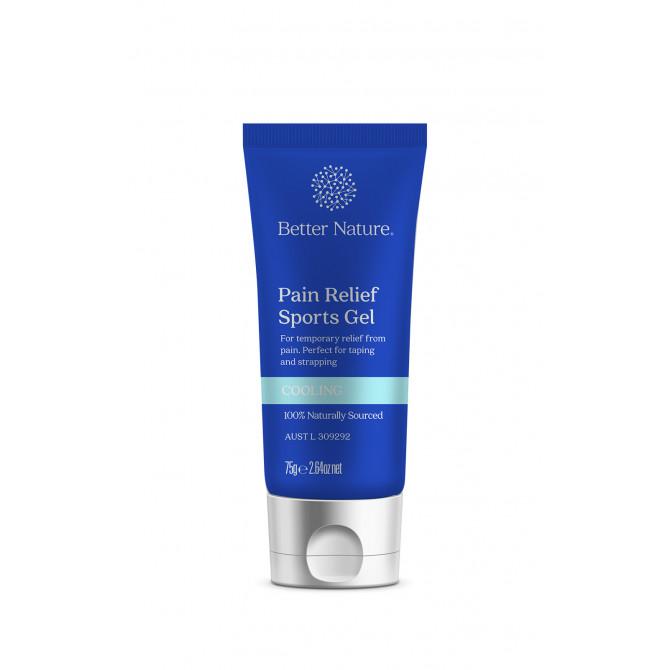 Better Nature Pain Relief Sports Gel - Fast-Acting Muscle & Joint Relief for Athletes & Active Lifestyles - Ideal for Post-Workout Recovery & Soreness Relief