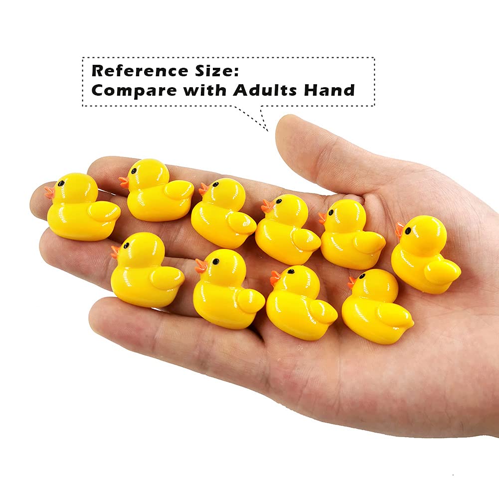 10pcs Yellow Duck Fridge Magnets - Cute Refrigerator Decor, Small Magnetic Message Board for Kitchen, Home & Office - Perfect for Notes, Photos & Kids' Art Display