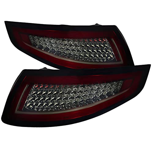 Chrome Housing Red/Smoke Lens