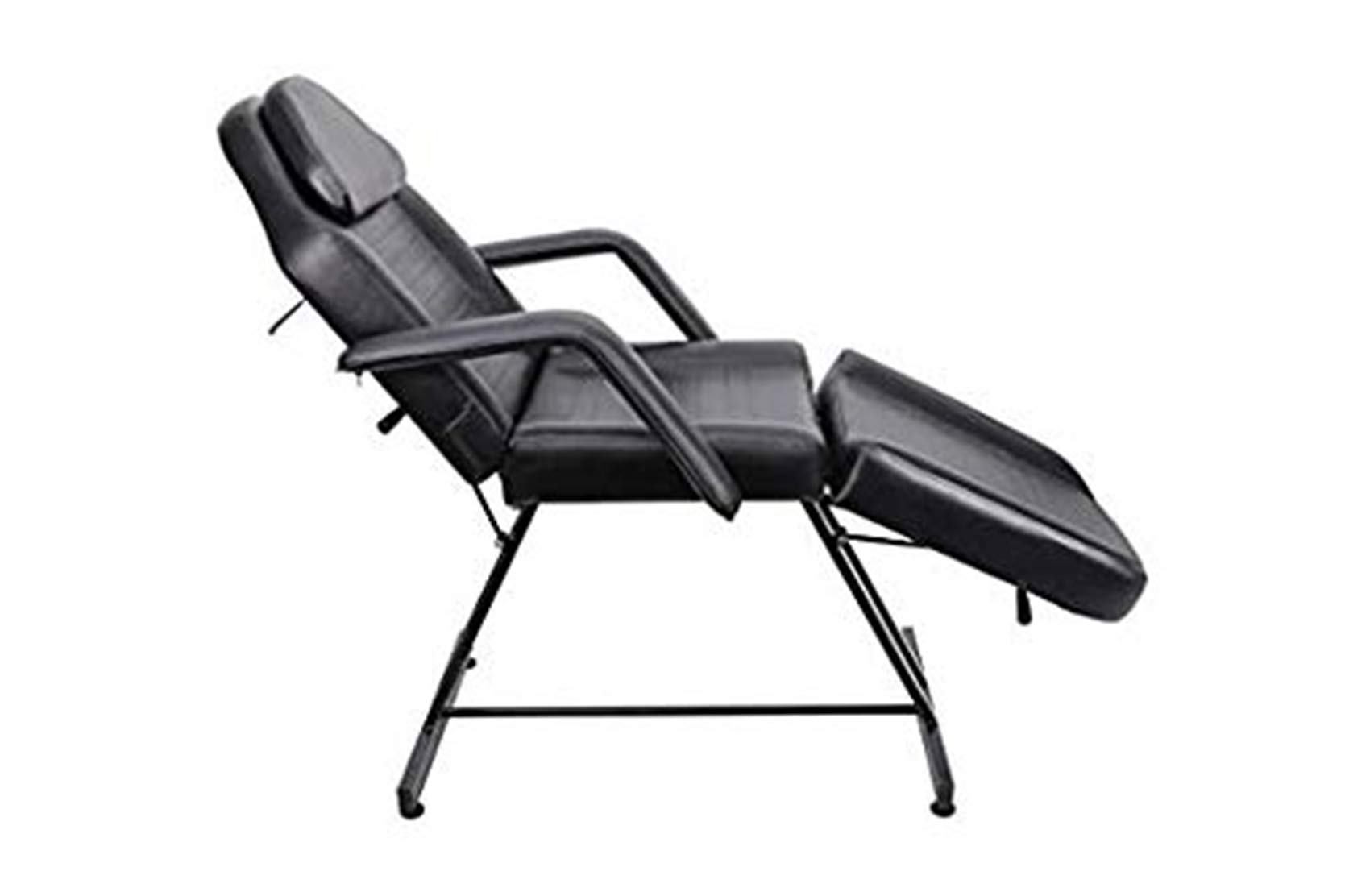 Adjustable Hydraulic Facial Massage Bed with Stool - Salon Barber Spa Beauty Treatment Chair for Acupuncture & Relaxation | Perfect for Home & Professional Use