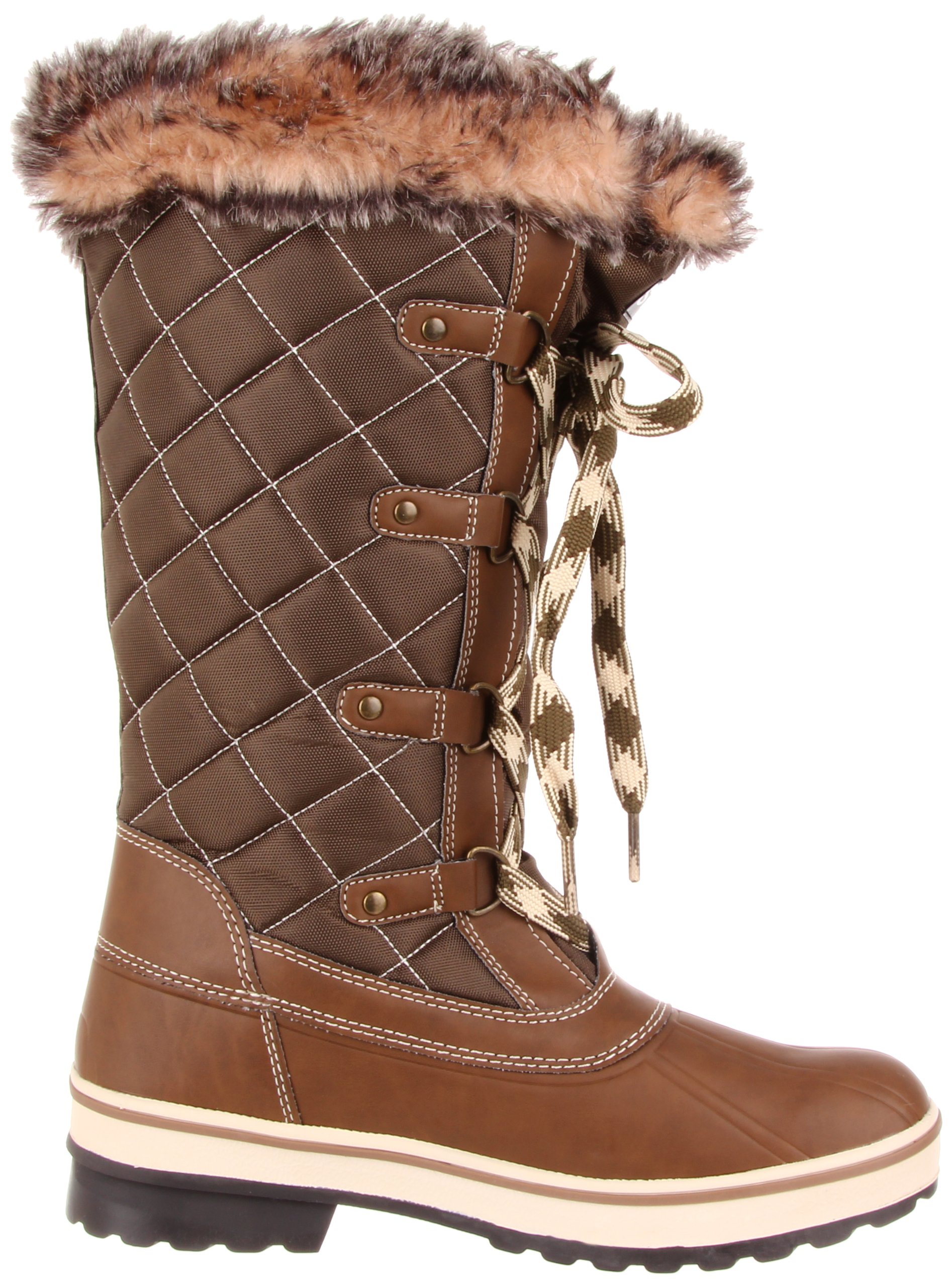 Cougar Women's Aspire Quilted Winter Boots - Waterproof Snow Boots with Insulation for Cold Weather | Perfect for Hiking, Snowshoeing & Winter Outdoor Activities