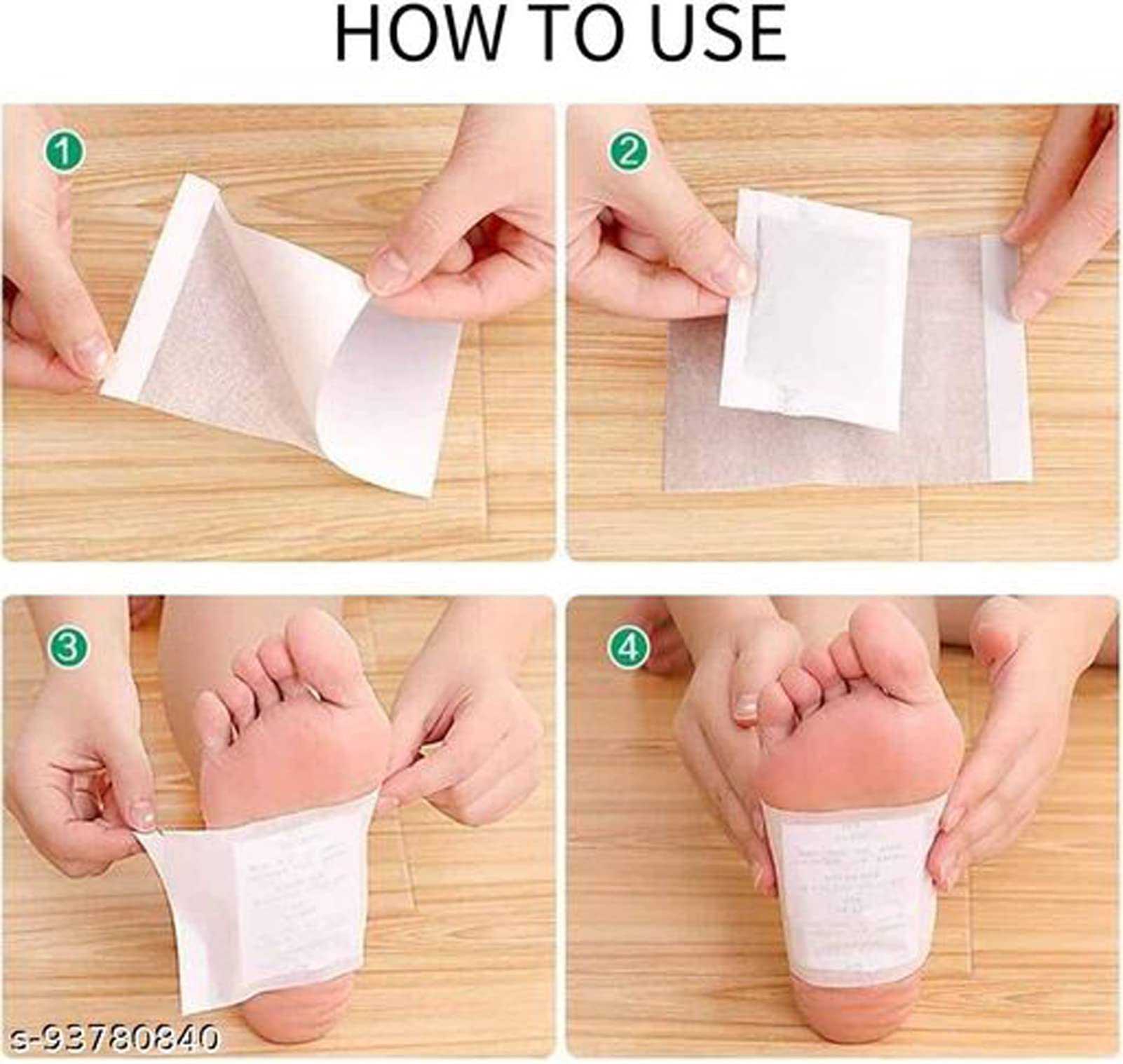 Kiyome Kinoki Cleansing Detox Foot Patches - 40 Adhesive Pads Kit for Natural Toxin Removal | Relieve Fatigue & Improve Sleep | Perfect for Post-Workout Recovery & Stress Relief