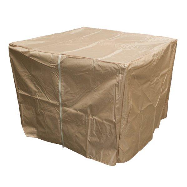 Hiland Heavy Duty Waterproof Propane Fire Pit Cover - Outdoor Patio Heater Protection for All Weather Use - Perfect for Backyard, Camping, and Deck