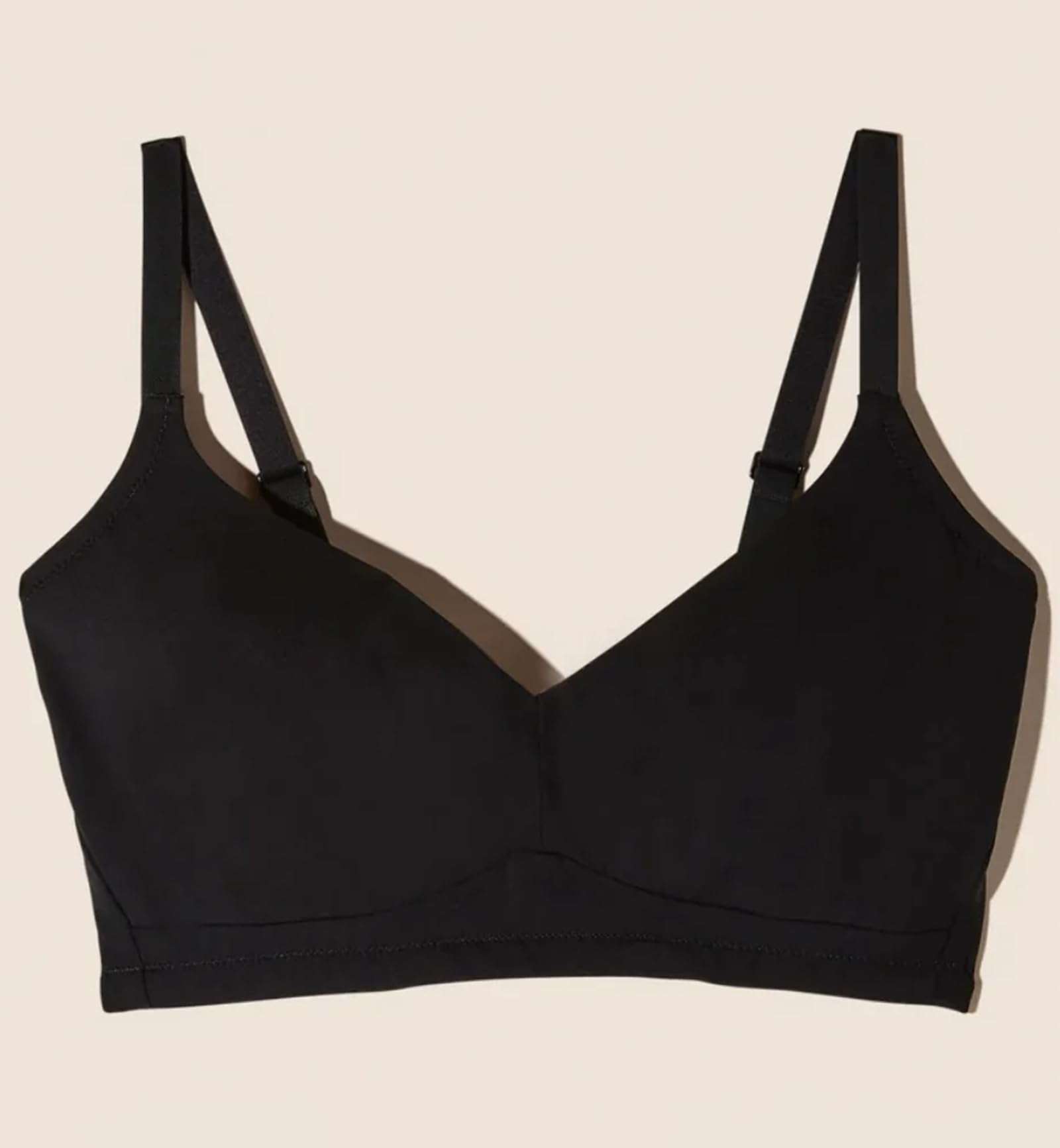 Cosabella Free Cut Micro Curvy Sweetie Bralette - Comfortable Wireless Bra for Women in Black Size XL - Perfect for Yoga, Lounge & Everyday Wear