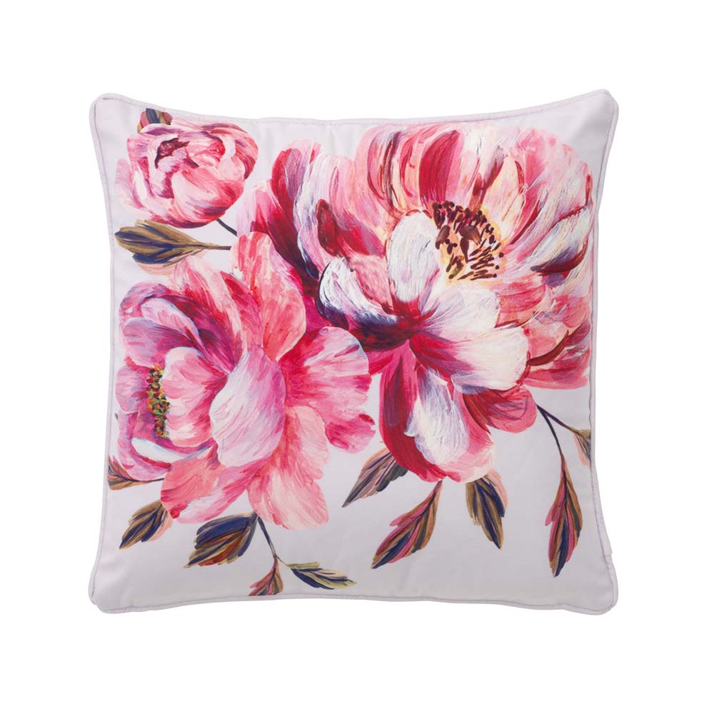 Firenze Dusk Square Throw Pillow - Decorative Cushion Cover with Insert for Sofa, Bed, Living Room - Perfect for Home Decor, Cozy Reading Nook & Lounge Areas