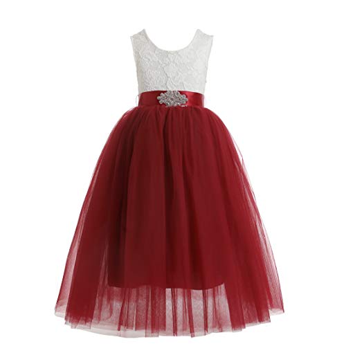 Wine Red + Ivory