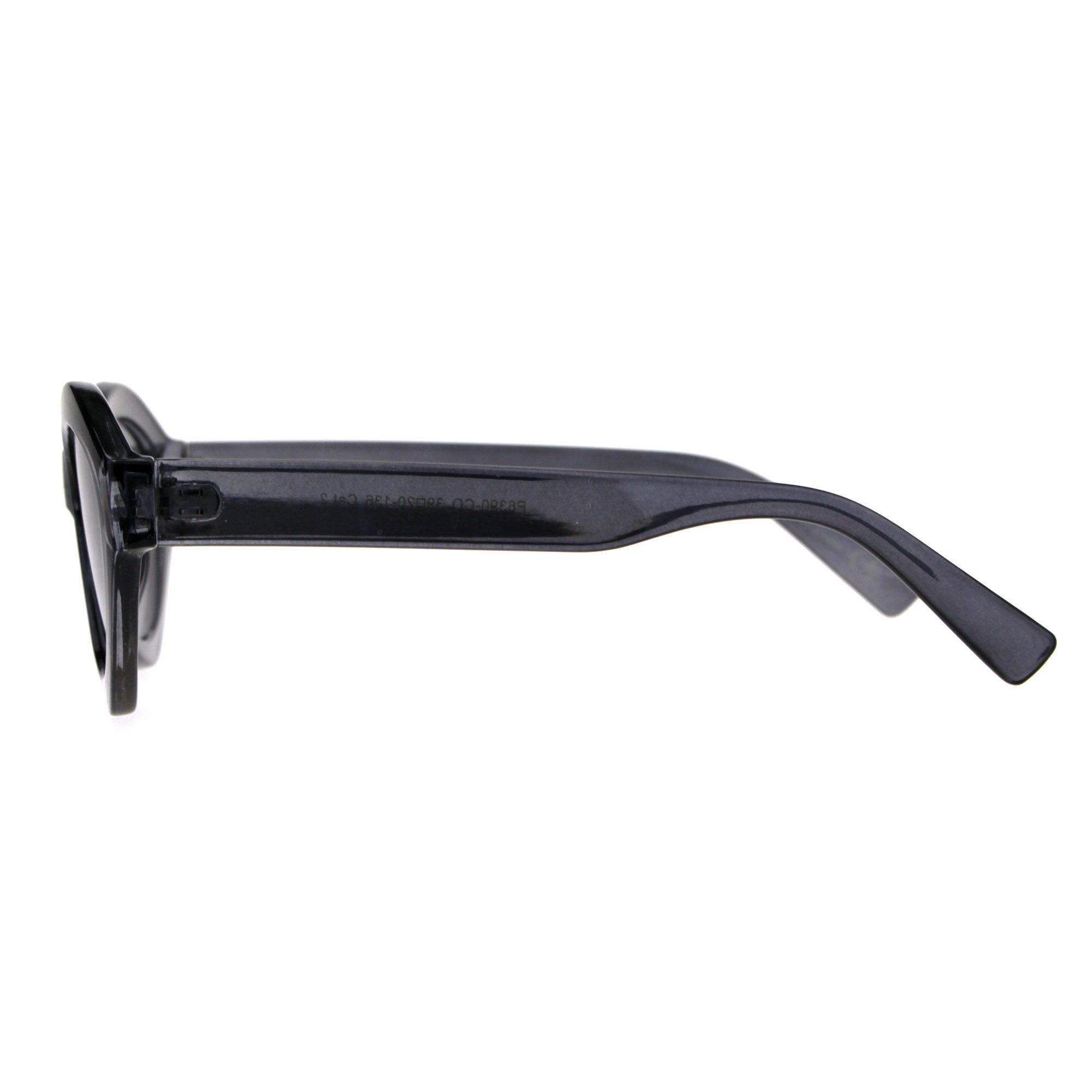 SA106 Women's Fashion Oval Narrow Plastic Sunglasses - Trendy Pop Colors for Outdoor, Beach & Driving