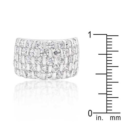 Channel Set Princess Cut Engagement Ring - 14K White Gold Diamond Wedding Band for Women - Perfect for Proposals, Anniversaries & Bridal Jewelry