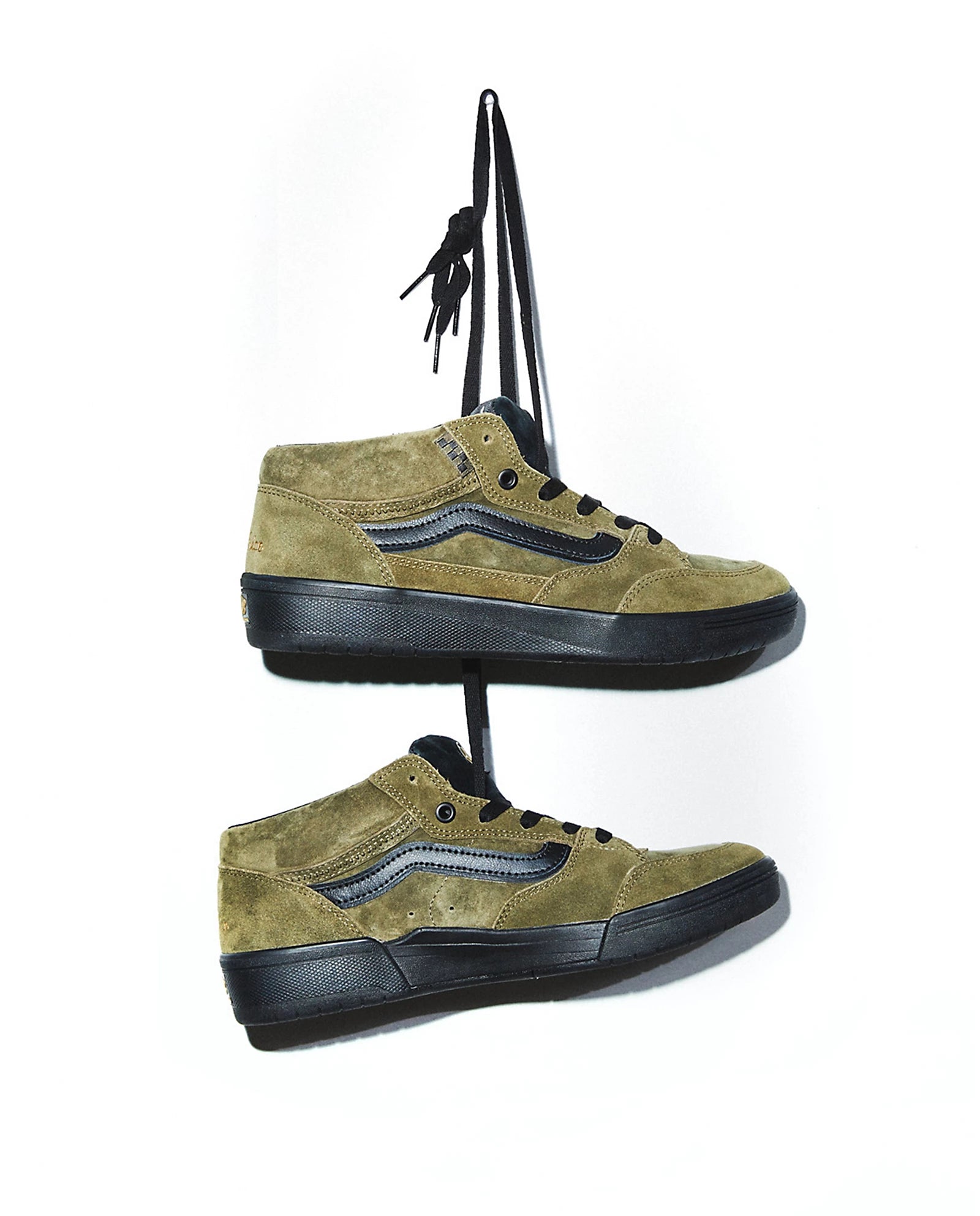 VANS Zahba Mid Beatrice Domond Skate Shoes - Dark Olive | High-Performance Skateboarding & Streetwear Sneakers for Men & Women | Perfect for Skate Parks, Urban Fashion & Casual Wear
