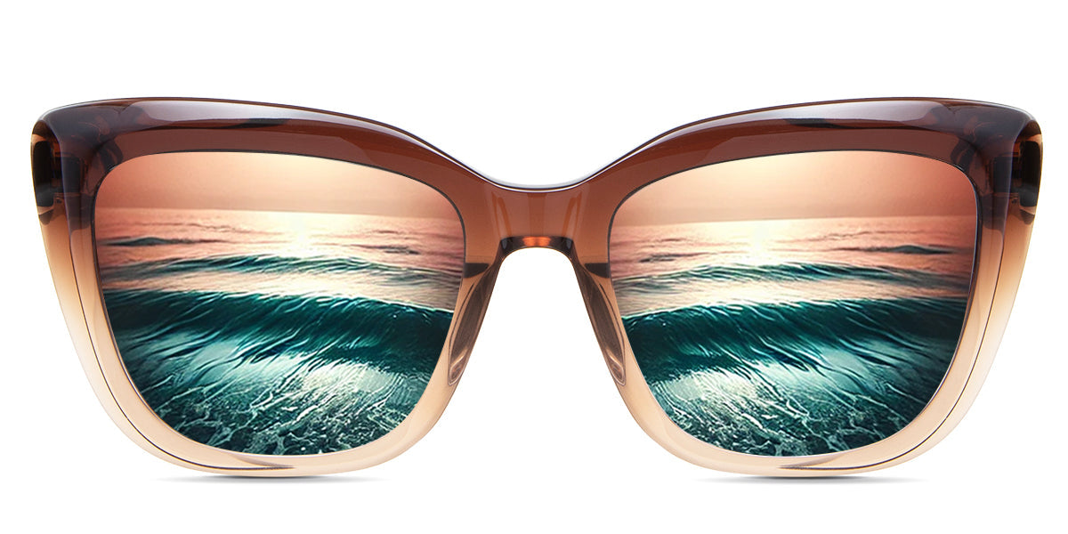 LESA Women's Prescription Sunglasses - UV Protection, Stylish & Comfortable for Driving, Outdoor Activities & Fashion