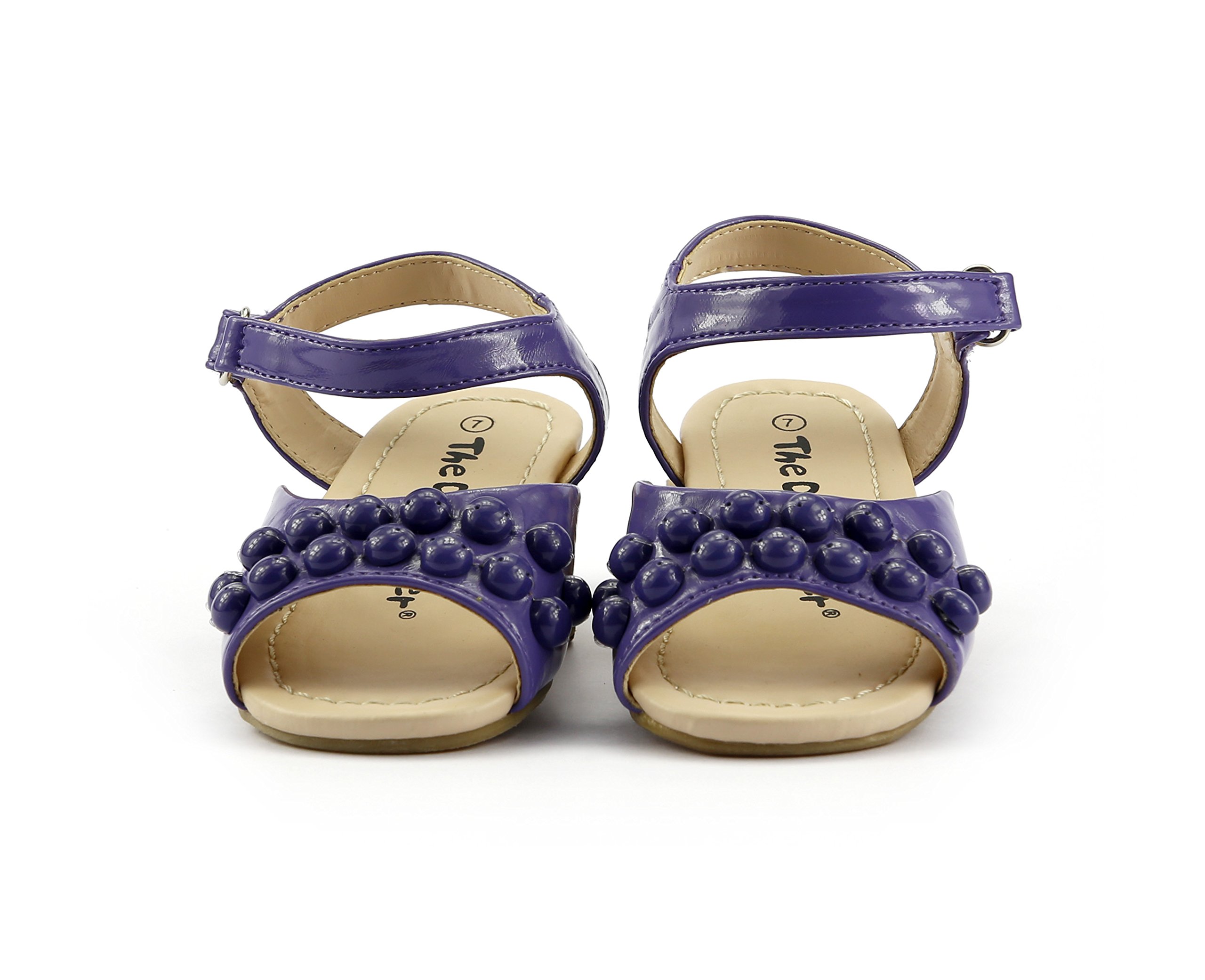 The Doll Maker Ball Peep-Toe Sandals for Women - Comfortable Summer Open-Toe Shoes with Cute Bow Design - Perfect for Beach, Parties & Casual Outfits