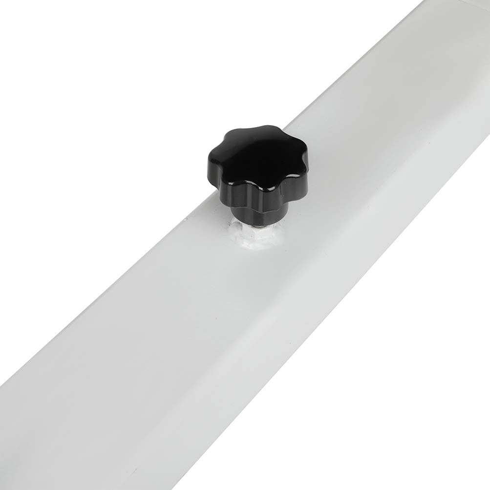 Heavy-Duty Adjustable Van Ladder Rack - 2 Bars Roof Rack for Chevy Express 2500, Dodge, Ford E-250/350 & GMC Savana - Universal Fit with Rain Gutters - Durable Steel Construction for Pickup Trucks - Perfect for Construction, Roofing & Cargo Transport