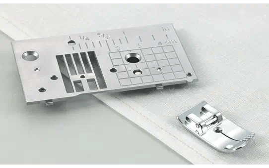 Brother Straight Stitch Conversion Set for Lightweight Thin Material - Compatible with NV Series Sewing Machines | Perfect for Quilting, Dressmaking & Delicate Fabric Projects